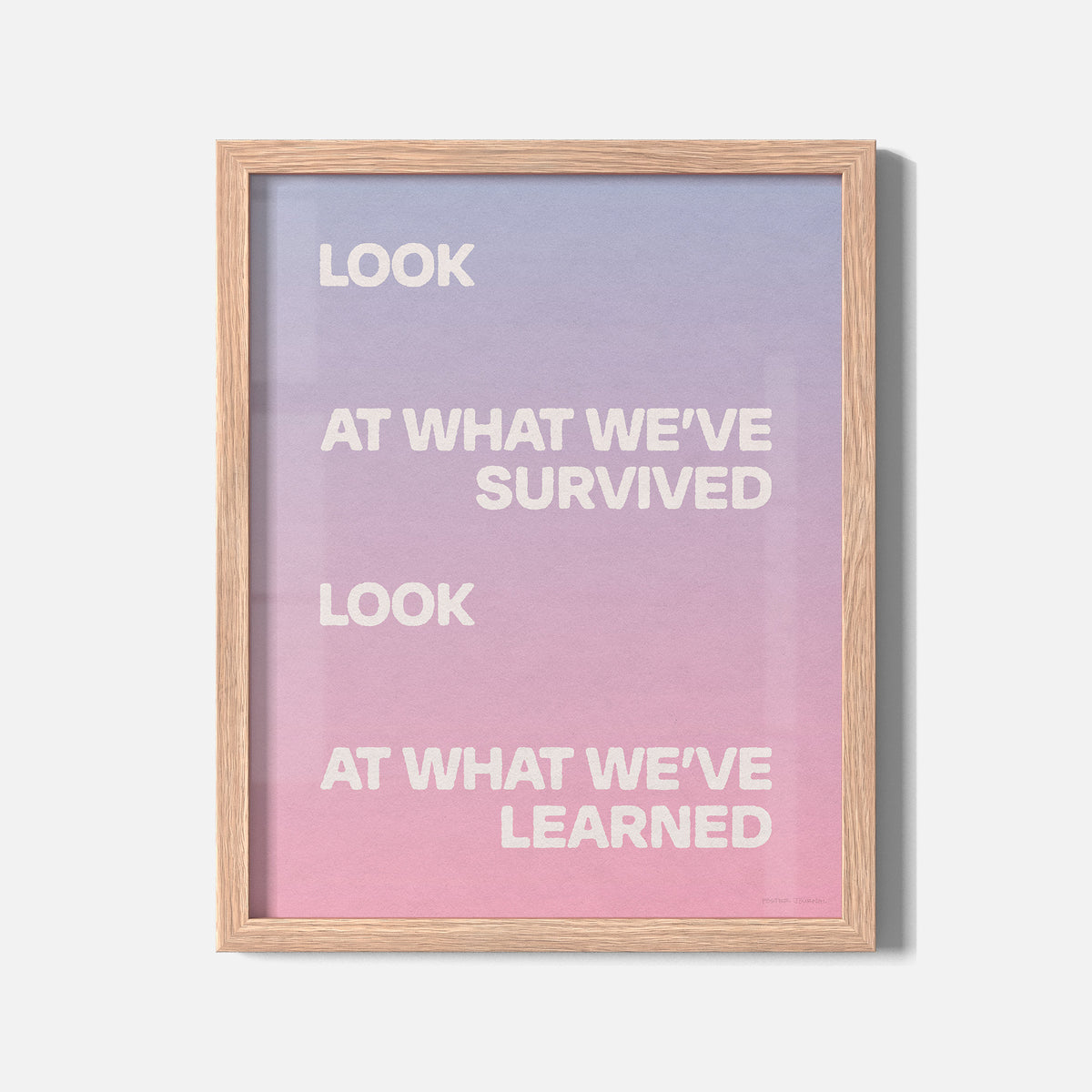 SURVIVED PRINT