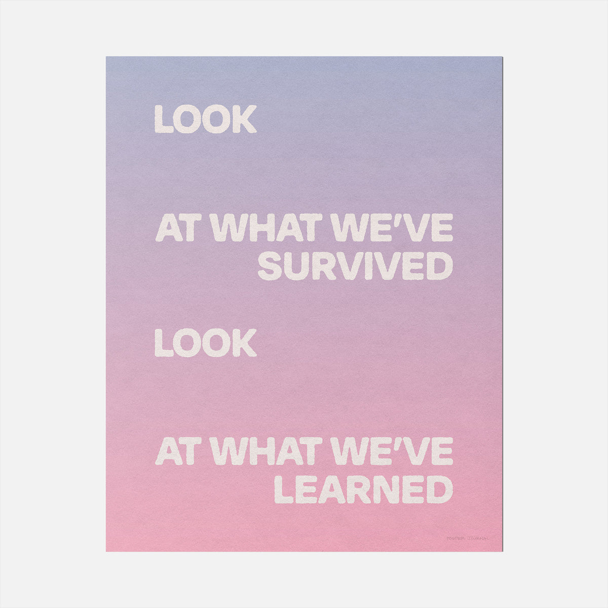 SURVIVED PRINT