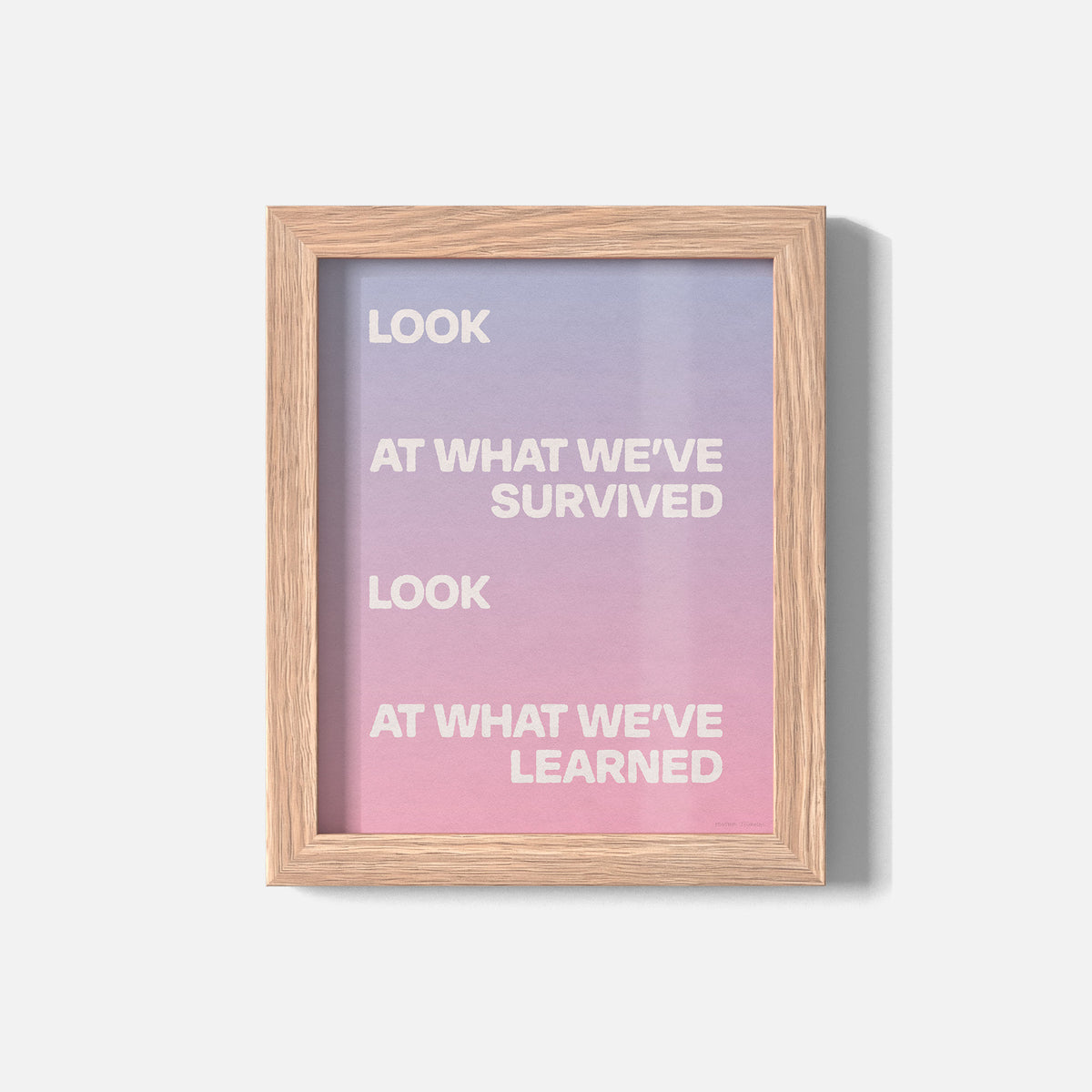 SURVIVED PRINT