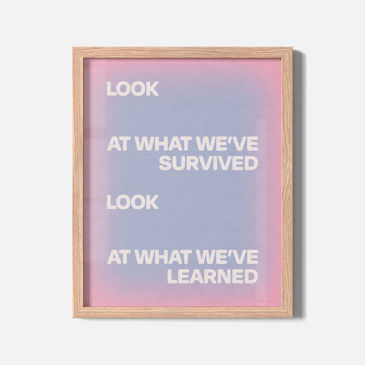 SURVIVED PRINT