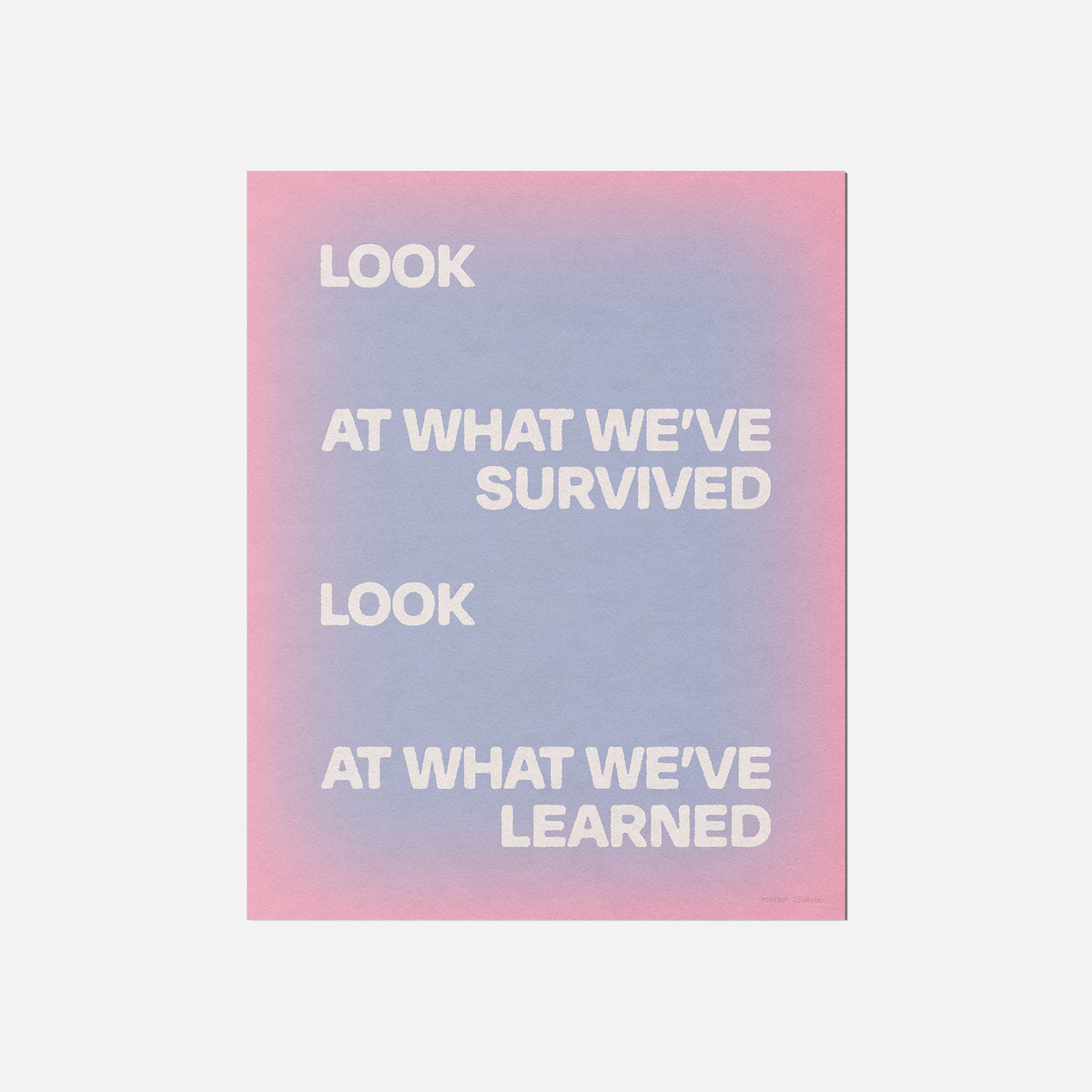 SURVIVED PRINT