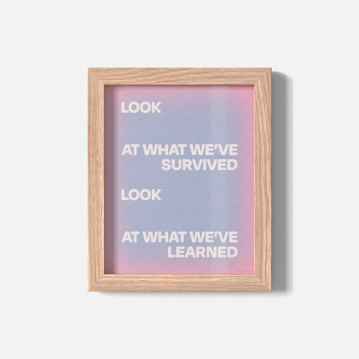 SURVIVED PRINT