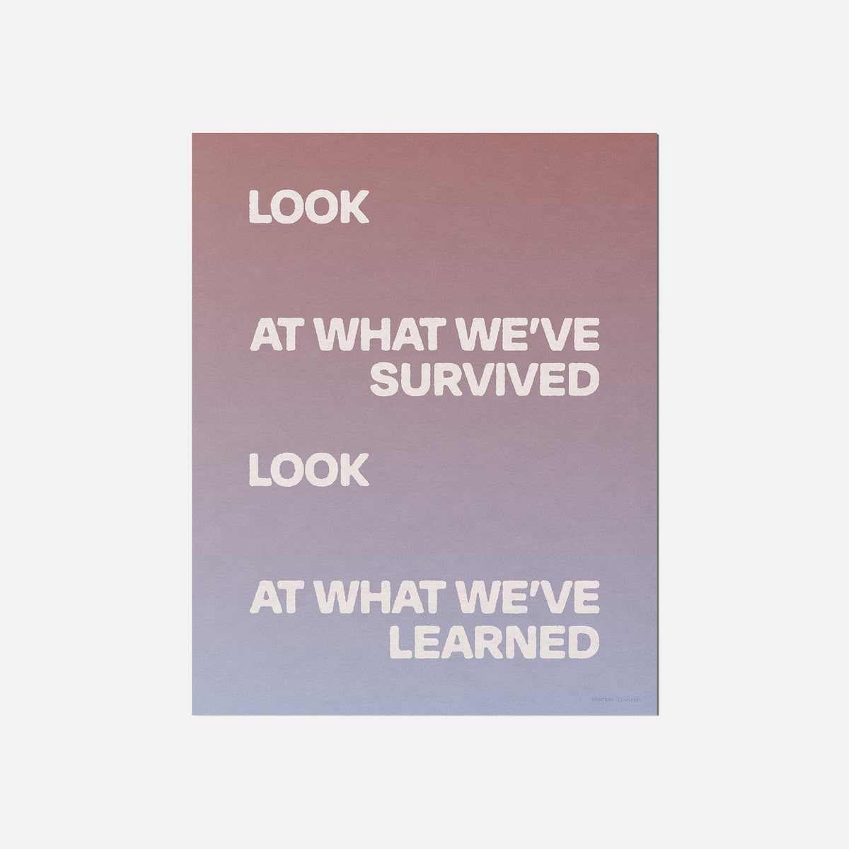 SURVIVED PRINT