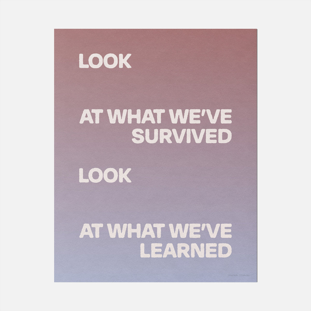 SURVIVED PRINT