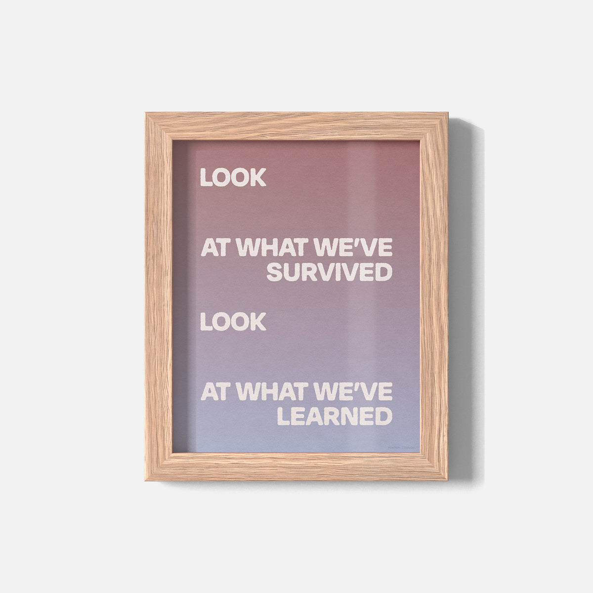SURVIVED PRINT