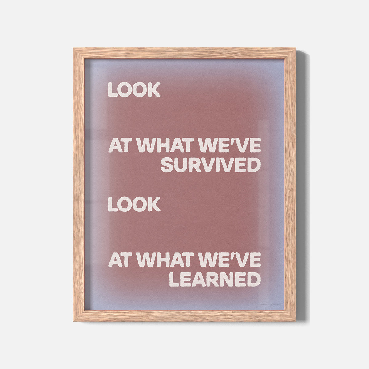 SURVIVED PRINT