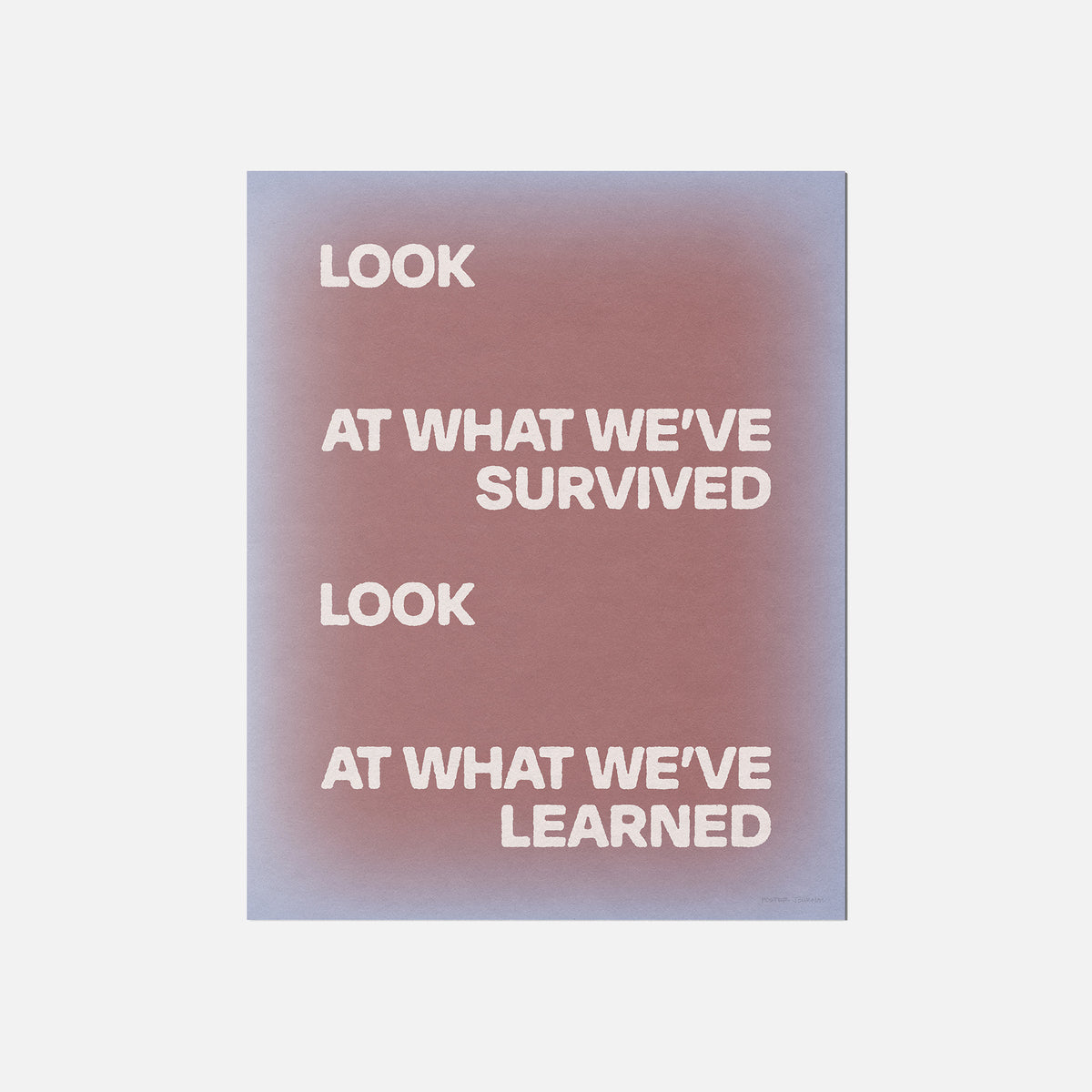 SURVIVED PRINT
