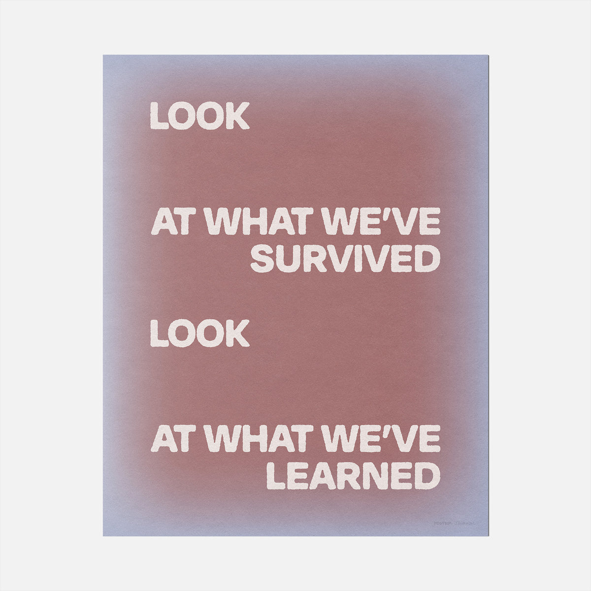 SURVIVED PRINT