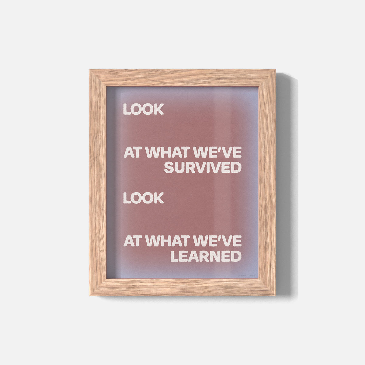 SURVIVED PRINT