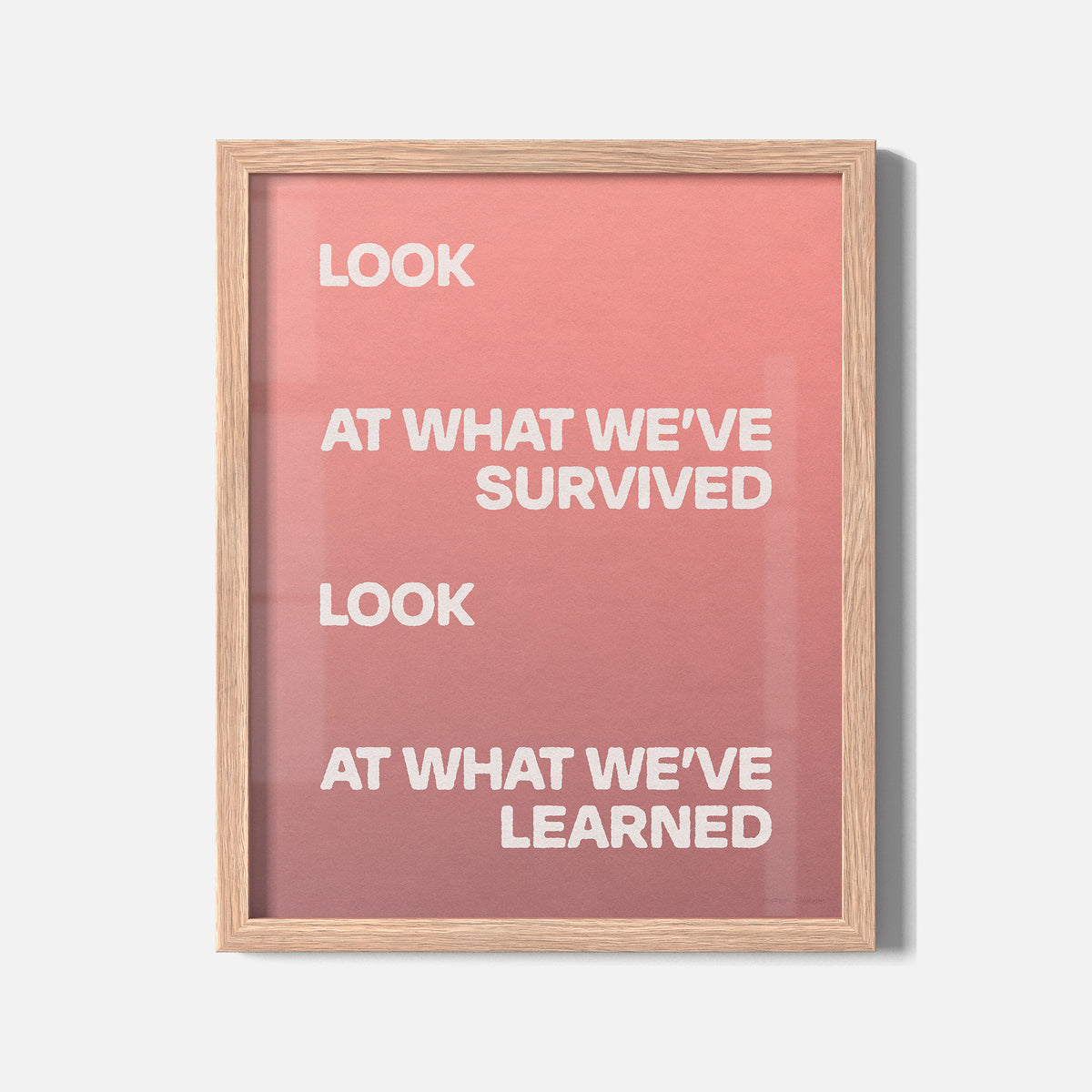 SURVIVED PRINT