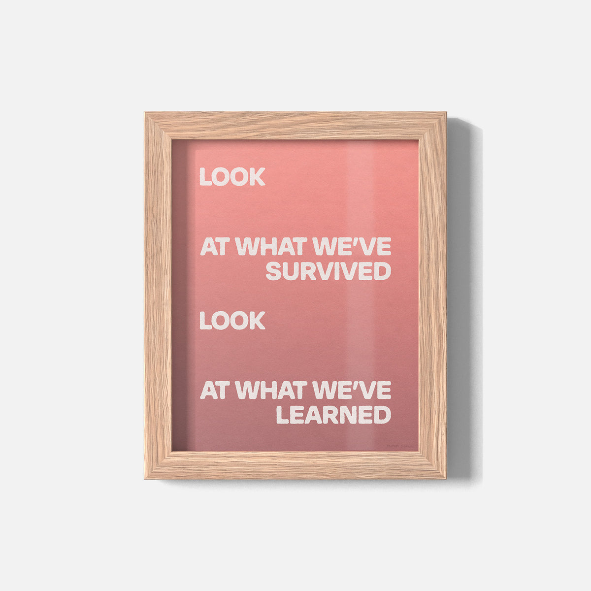 SURVIVED PRINT
