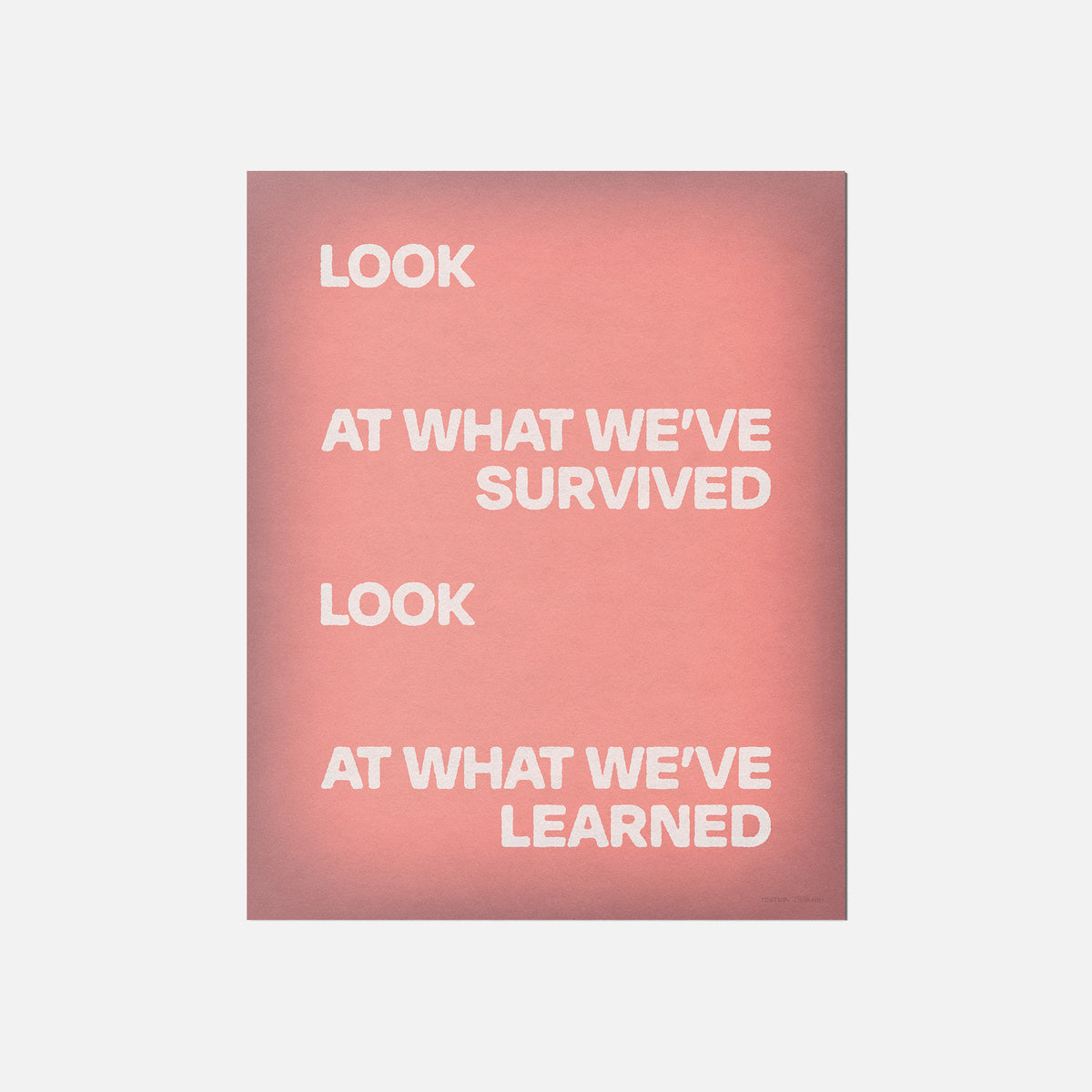 SURVIVED PRINT