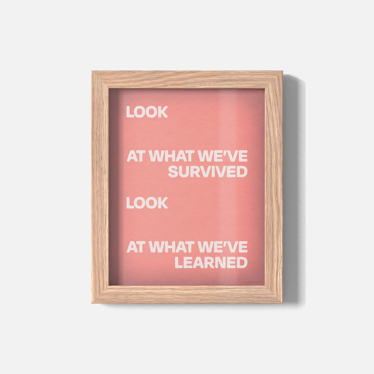 SURVIVED PRINT