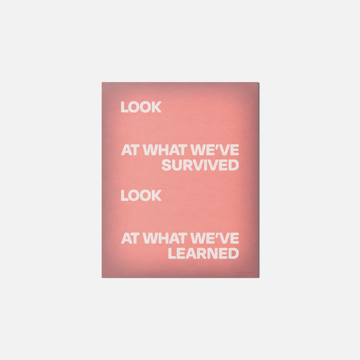 SURVIVED PRINT