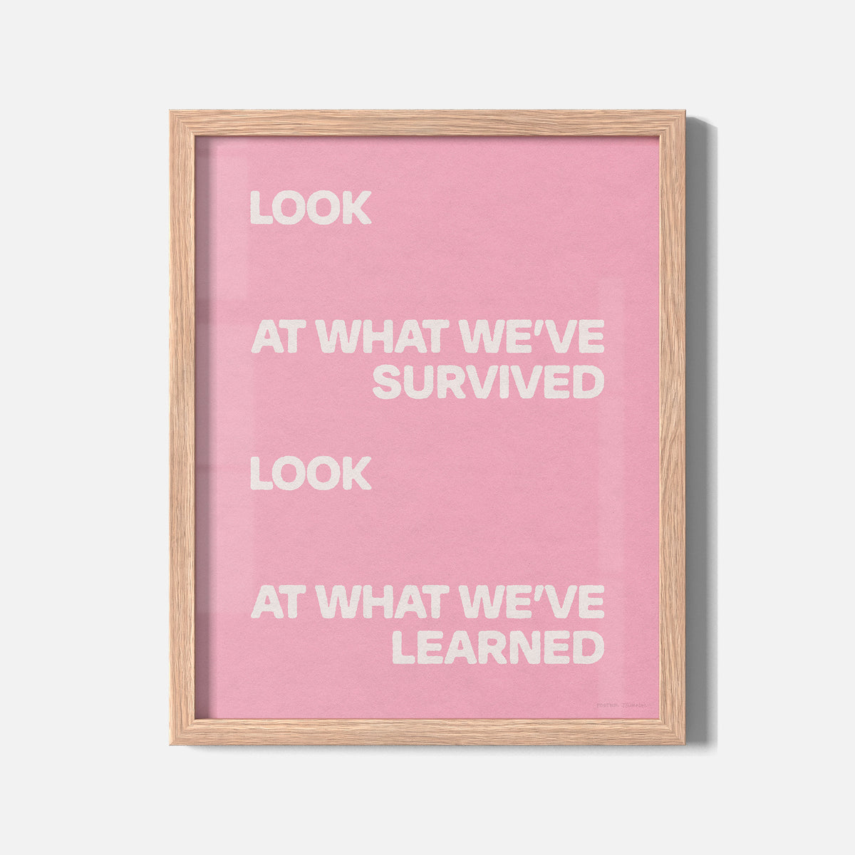 SURVIVED PRINT