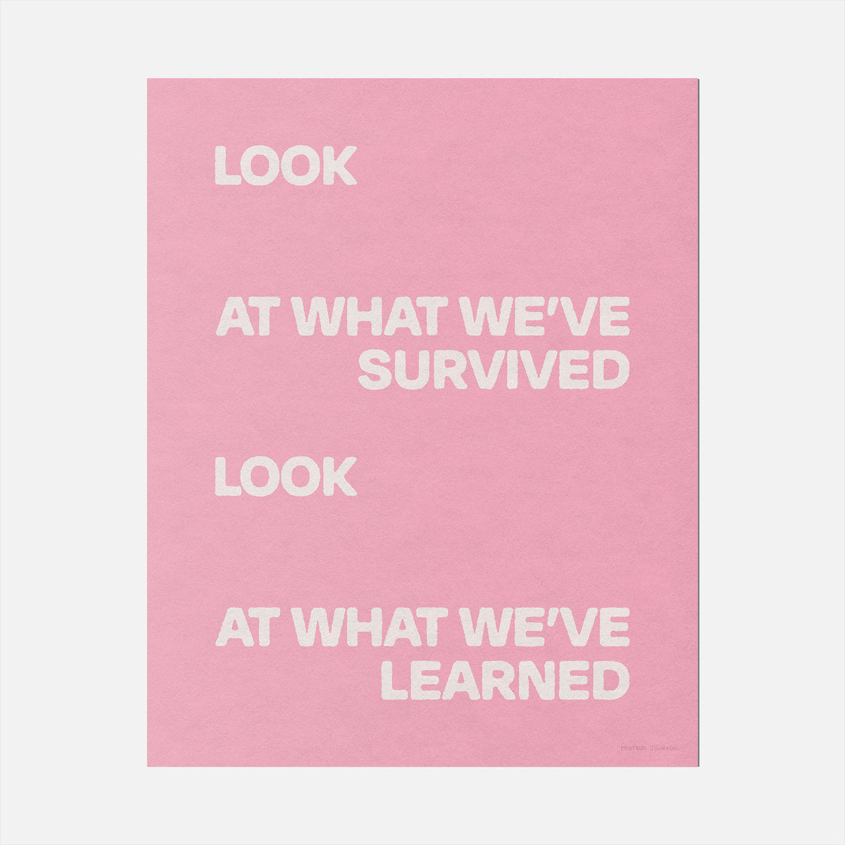 SURVIVED PRINT