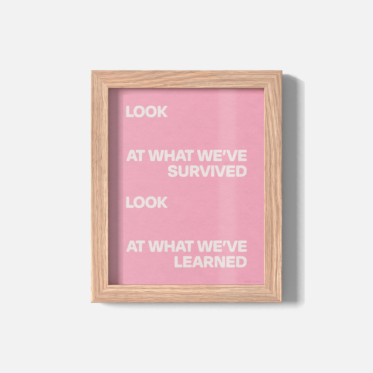 SURVIVED PRINT
