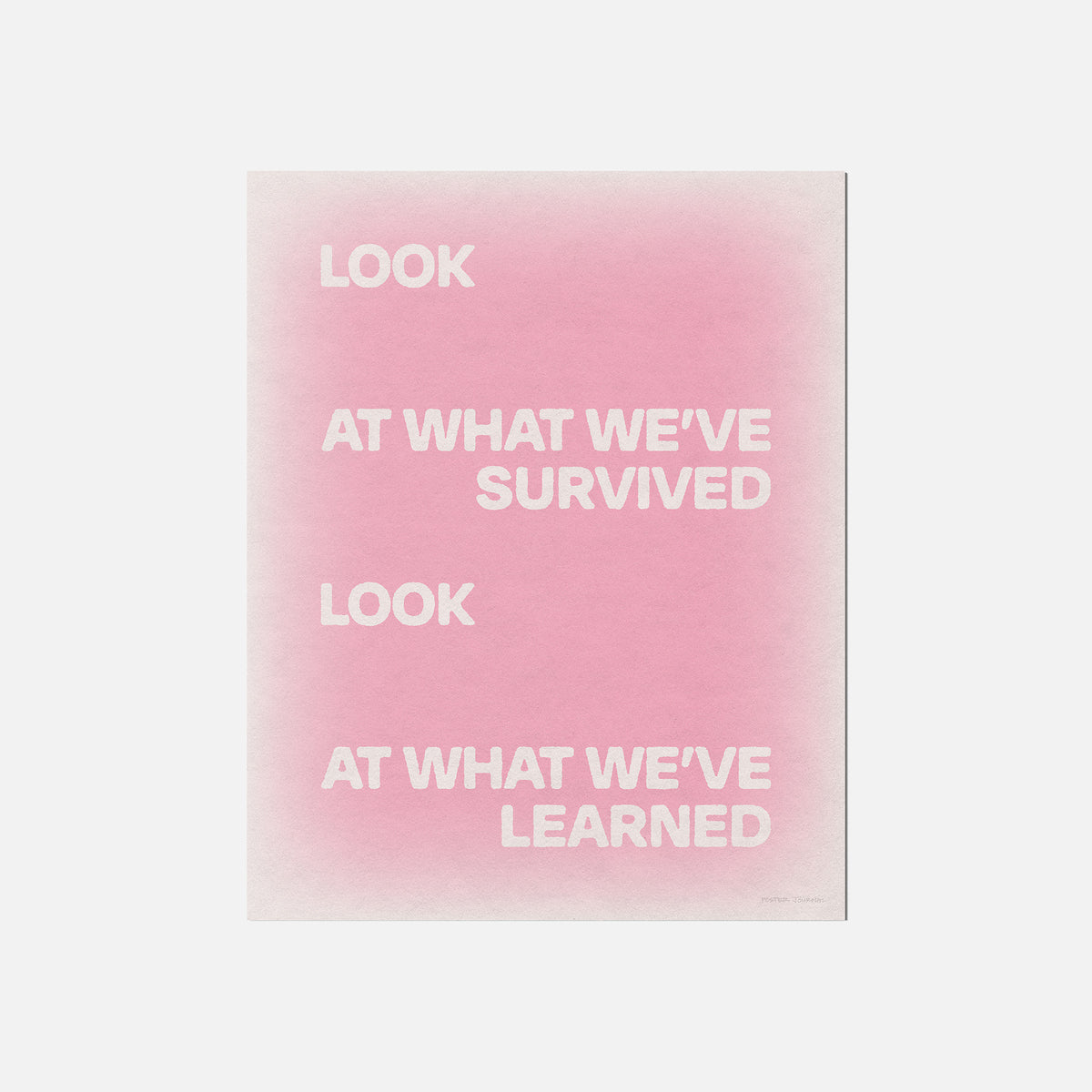 SURVIVED PRINT