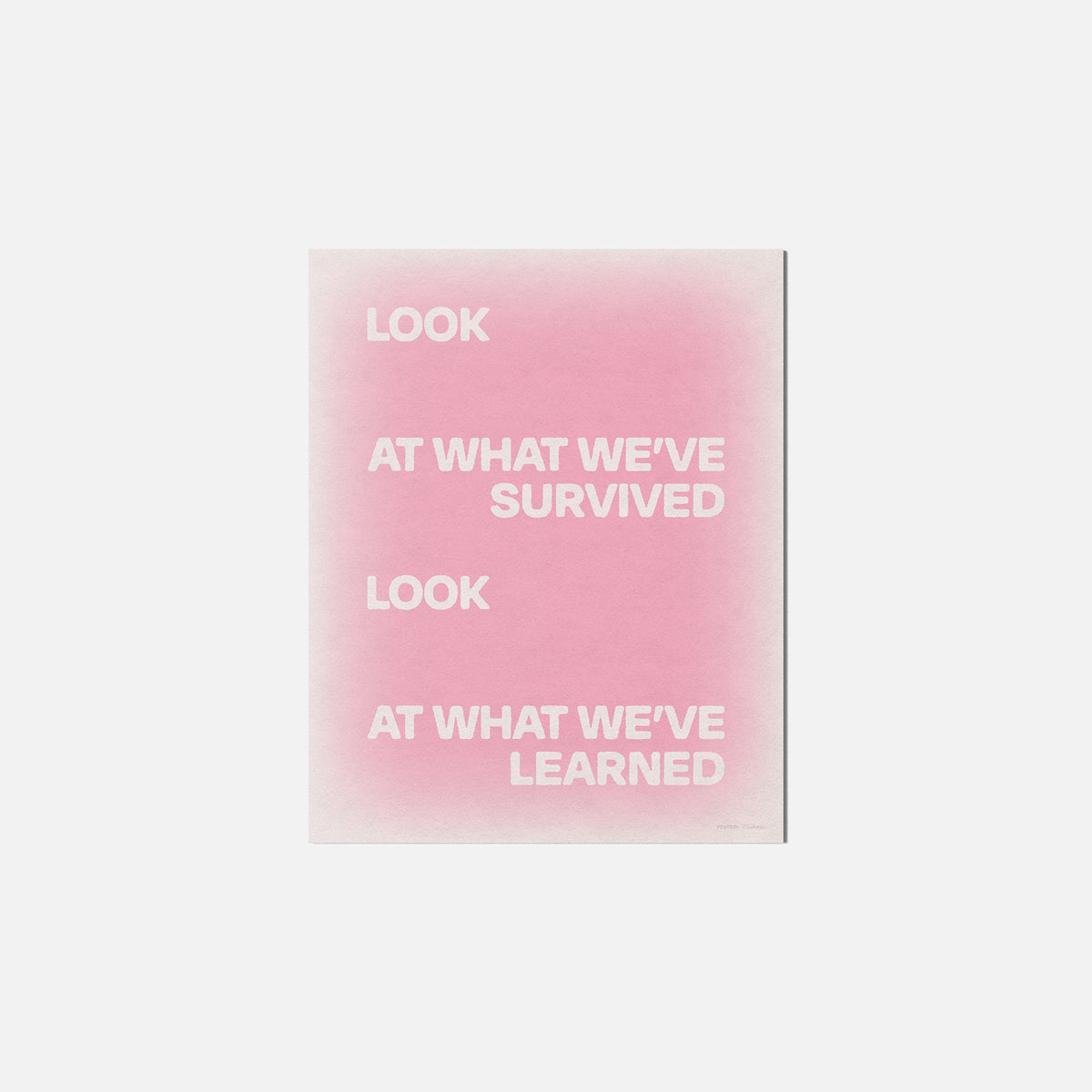 SURVIVED PRINT