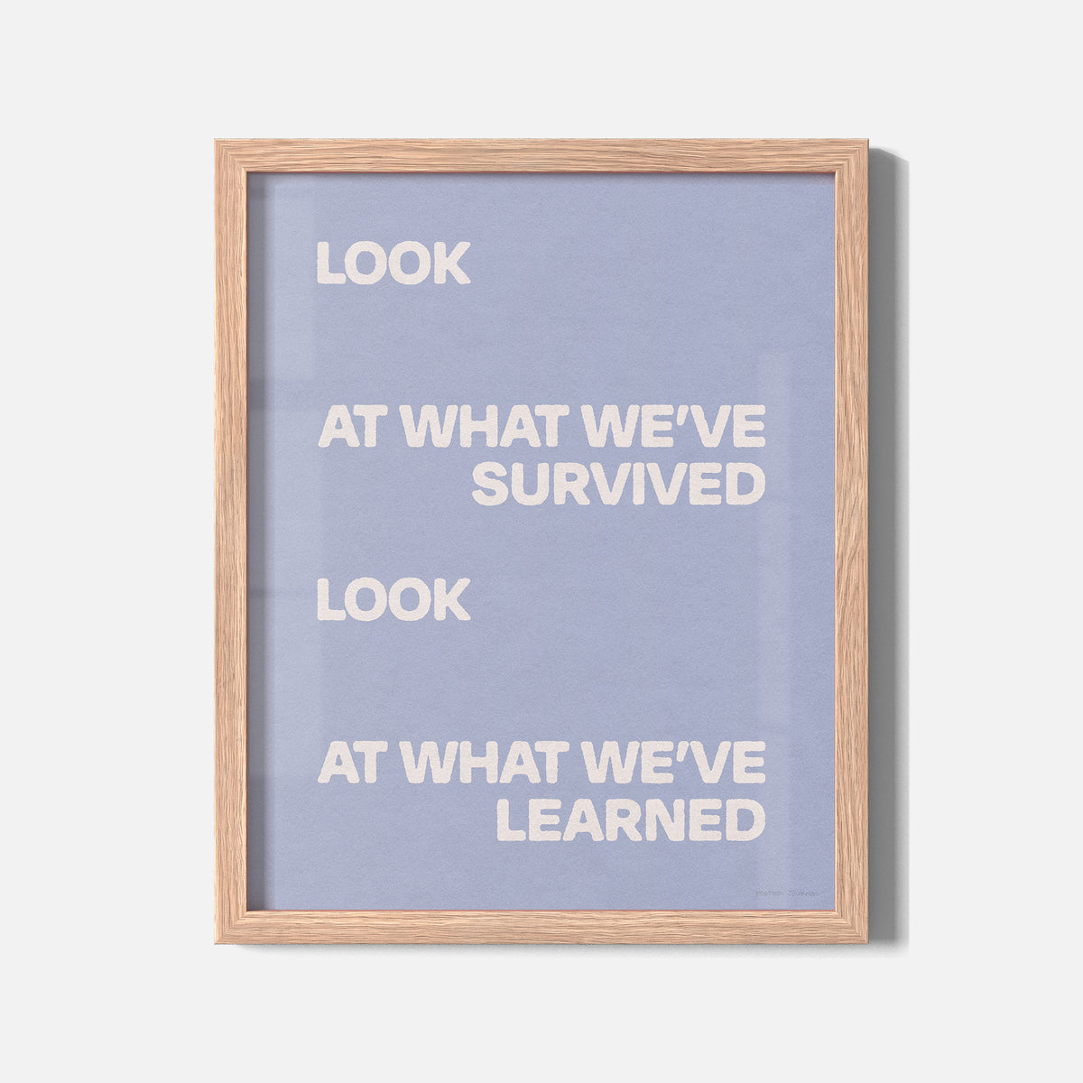 SURVIVED PRINT
