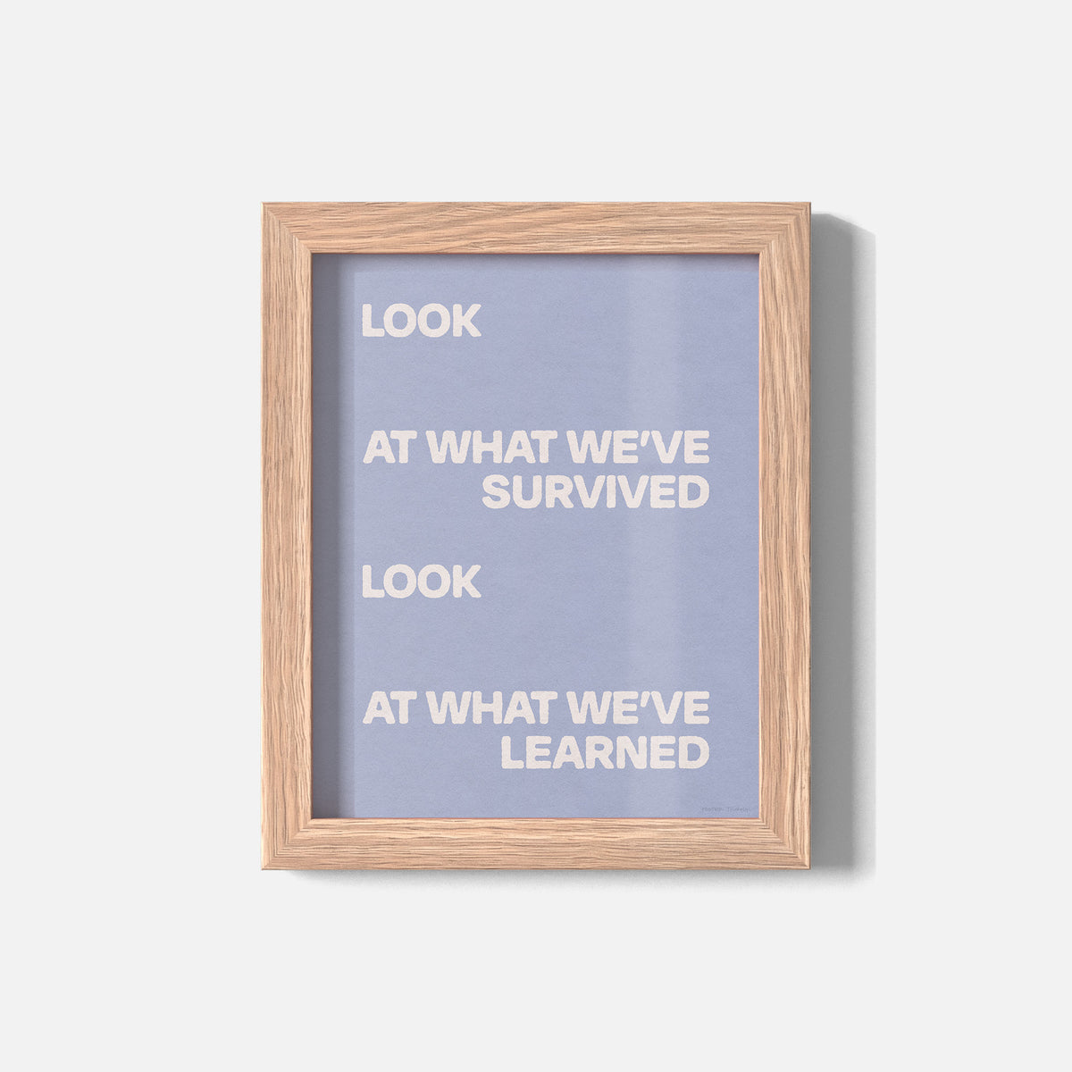 SURVIVED PRINT