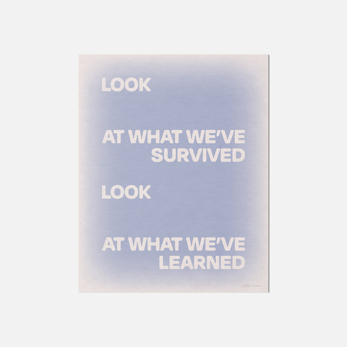 SURVIVED PRINT