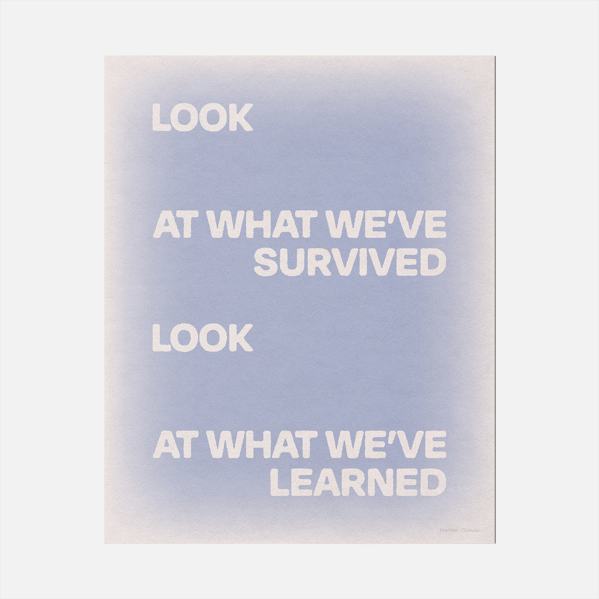 SURVIVED PRINT