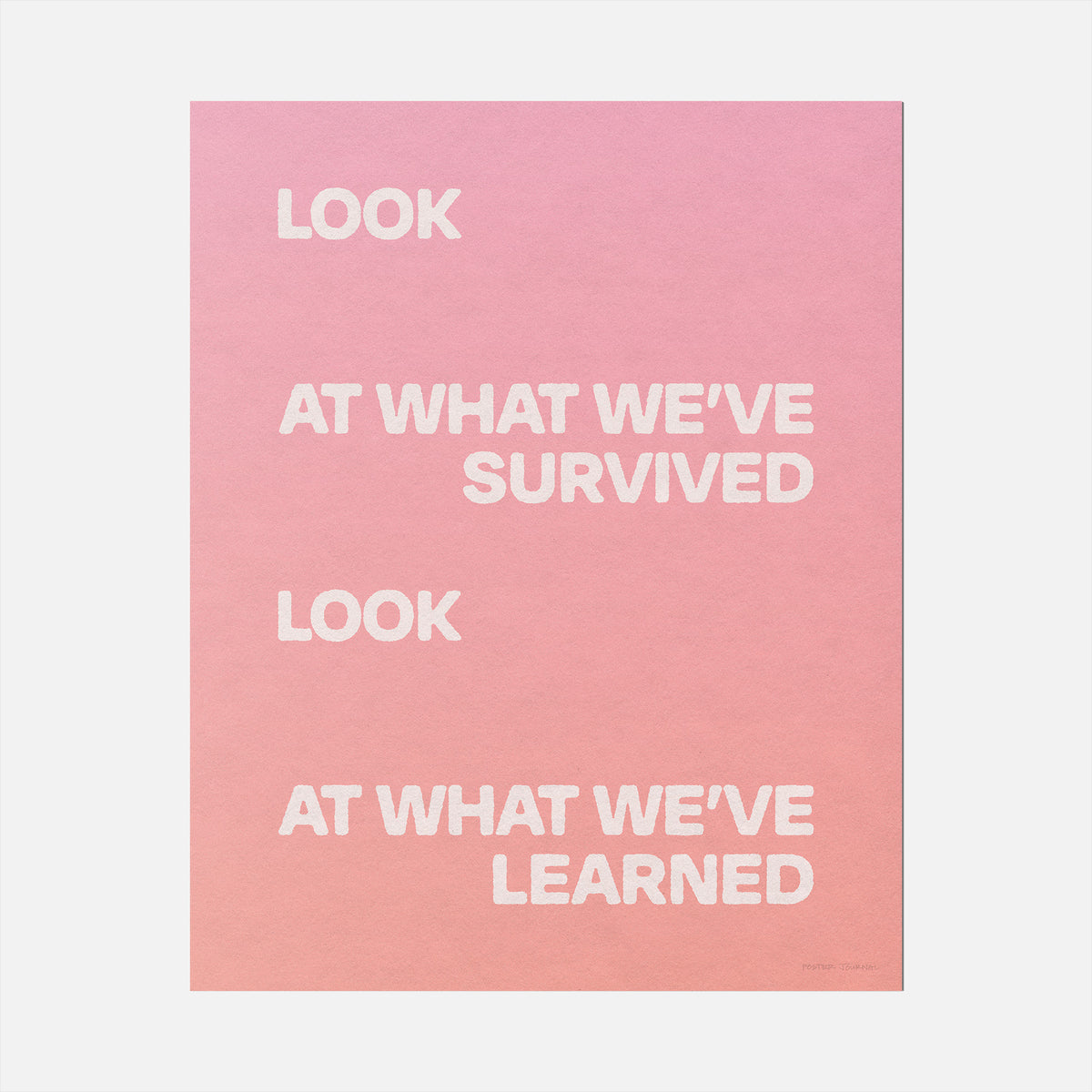 SURVIVED PRINT