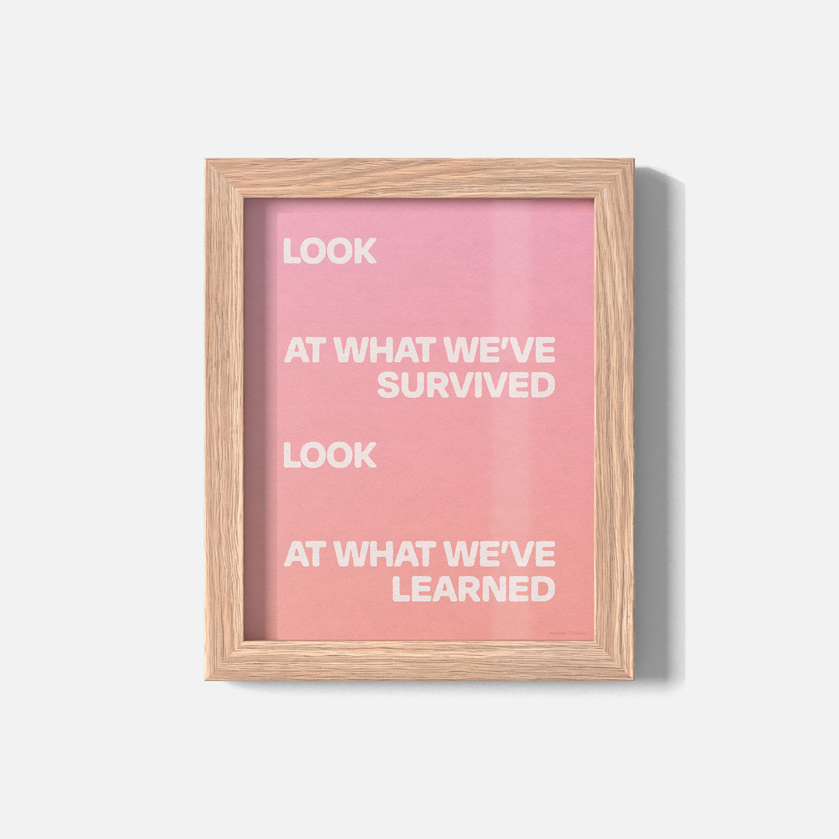 SURVIVED PRINT