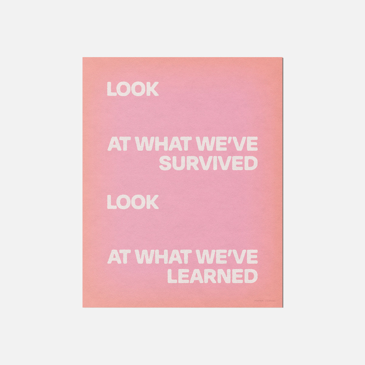 SURVIVED PRINT