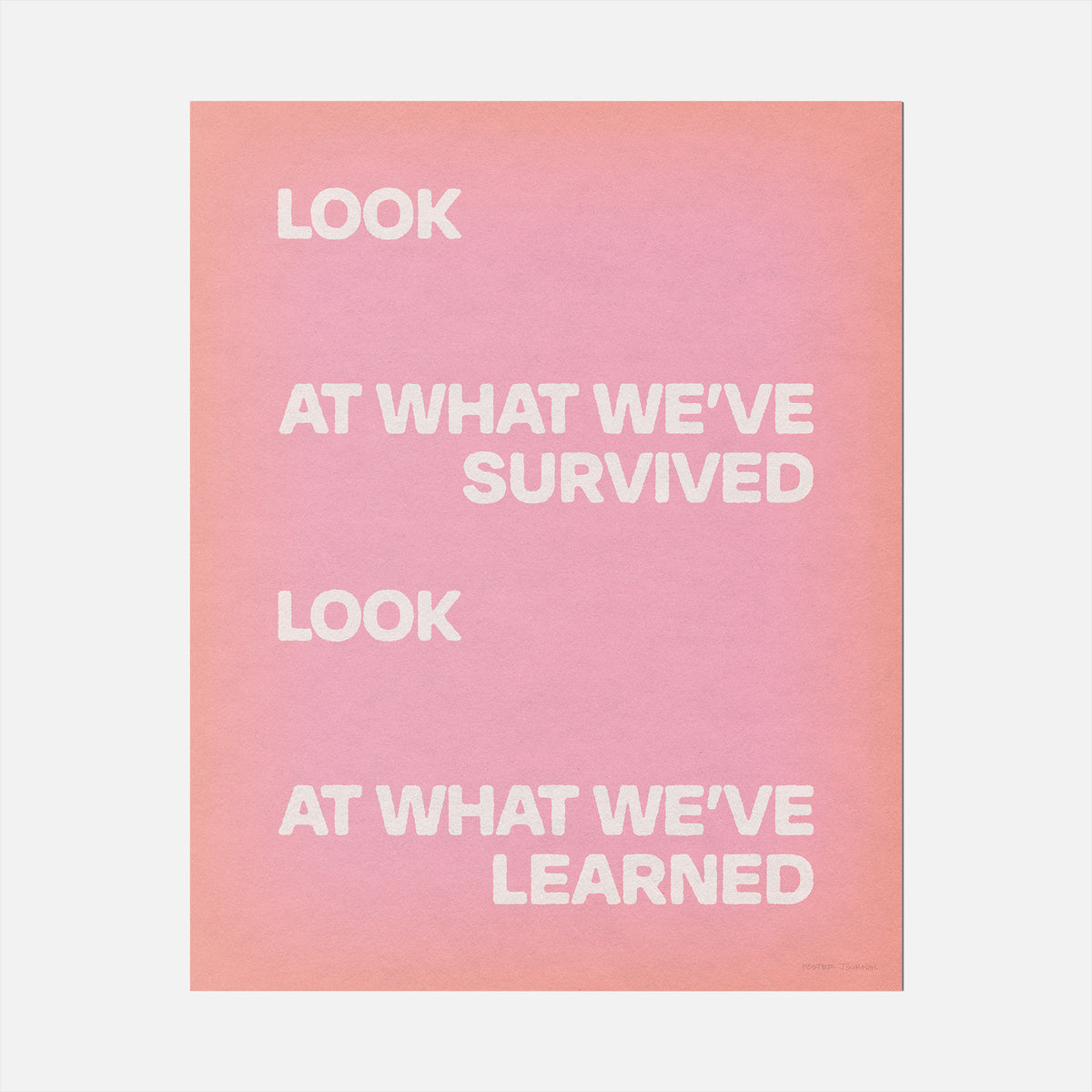SURVIVED PRINT