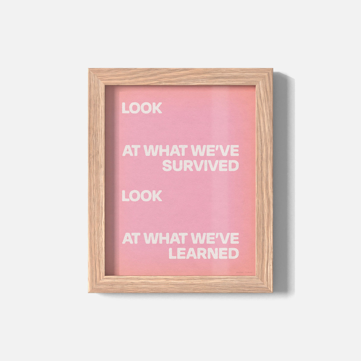 SURVIVED PRINT