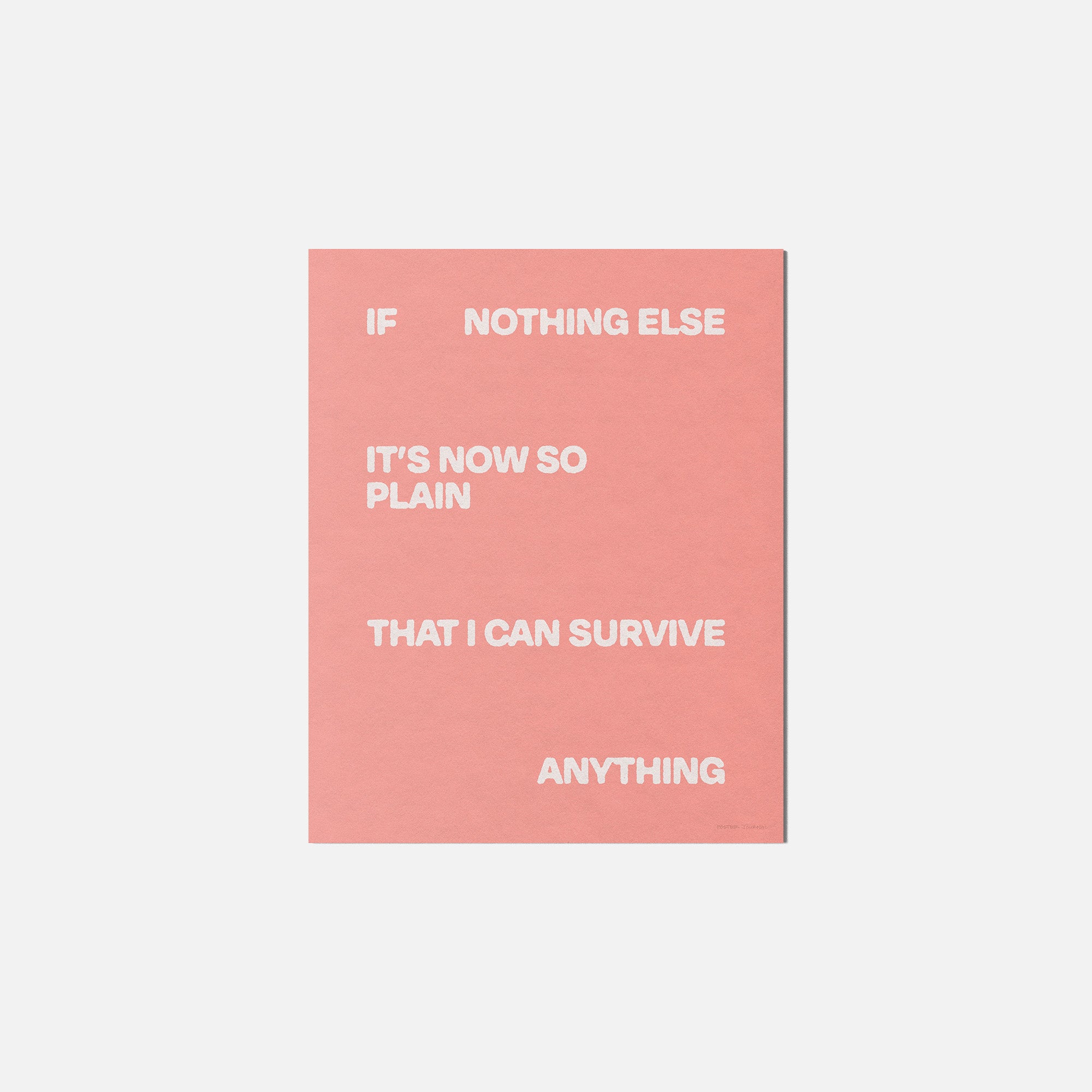 SURVIVE PRINT