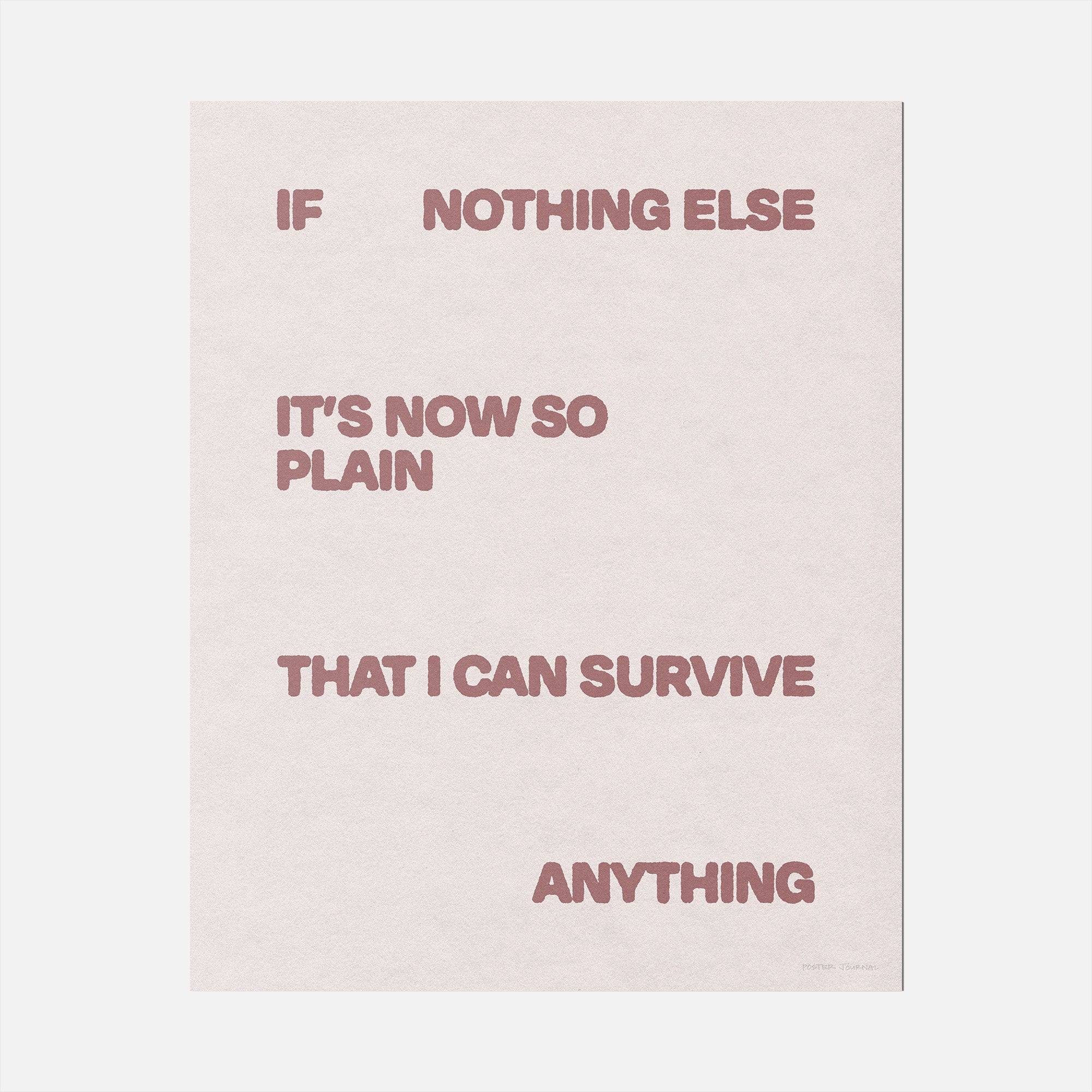 SURVIVE PRINT