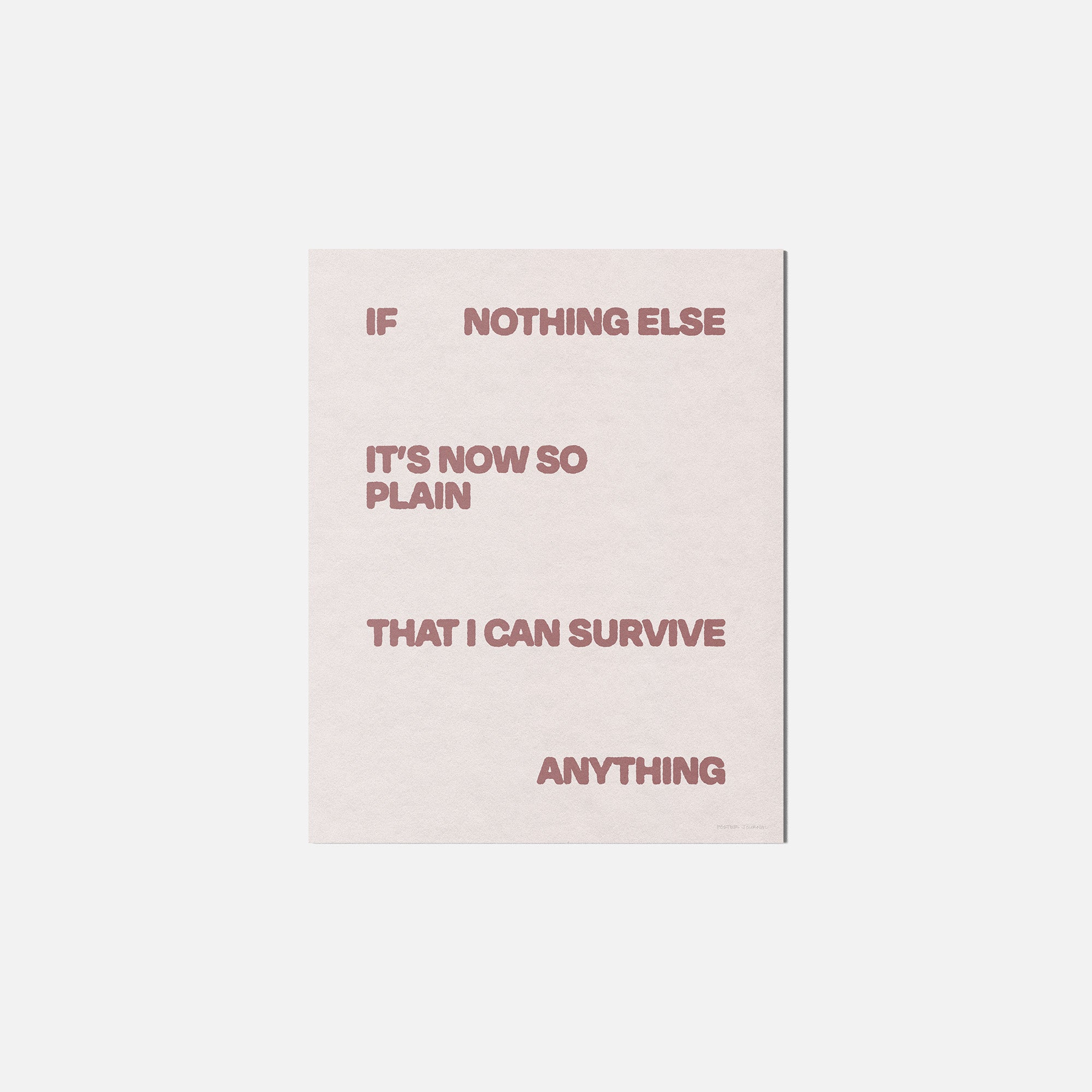 SURVIVE PRINT