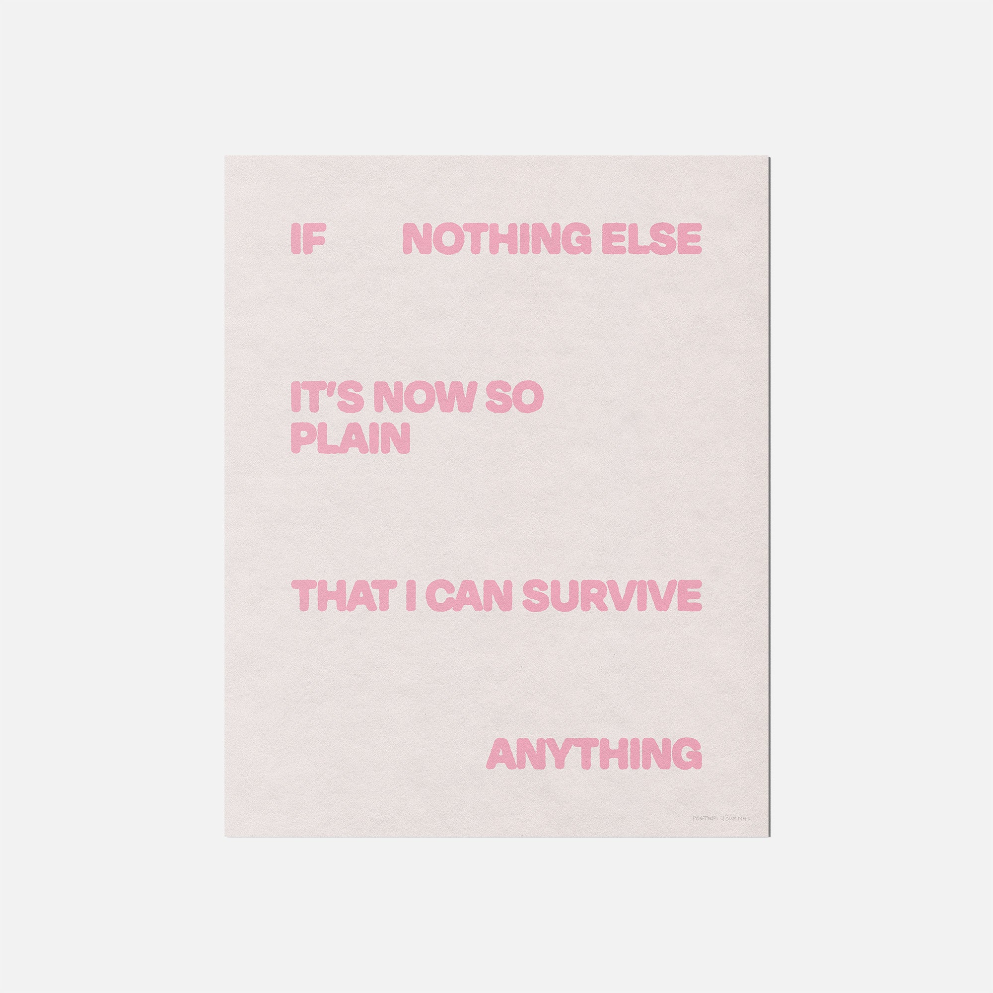SURVIVE PRINT