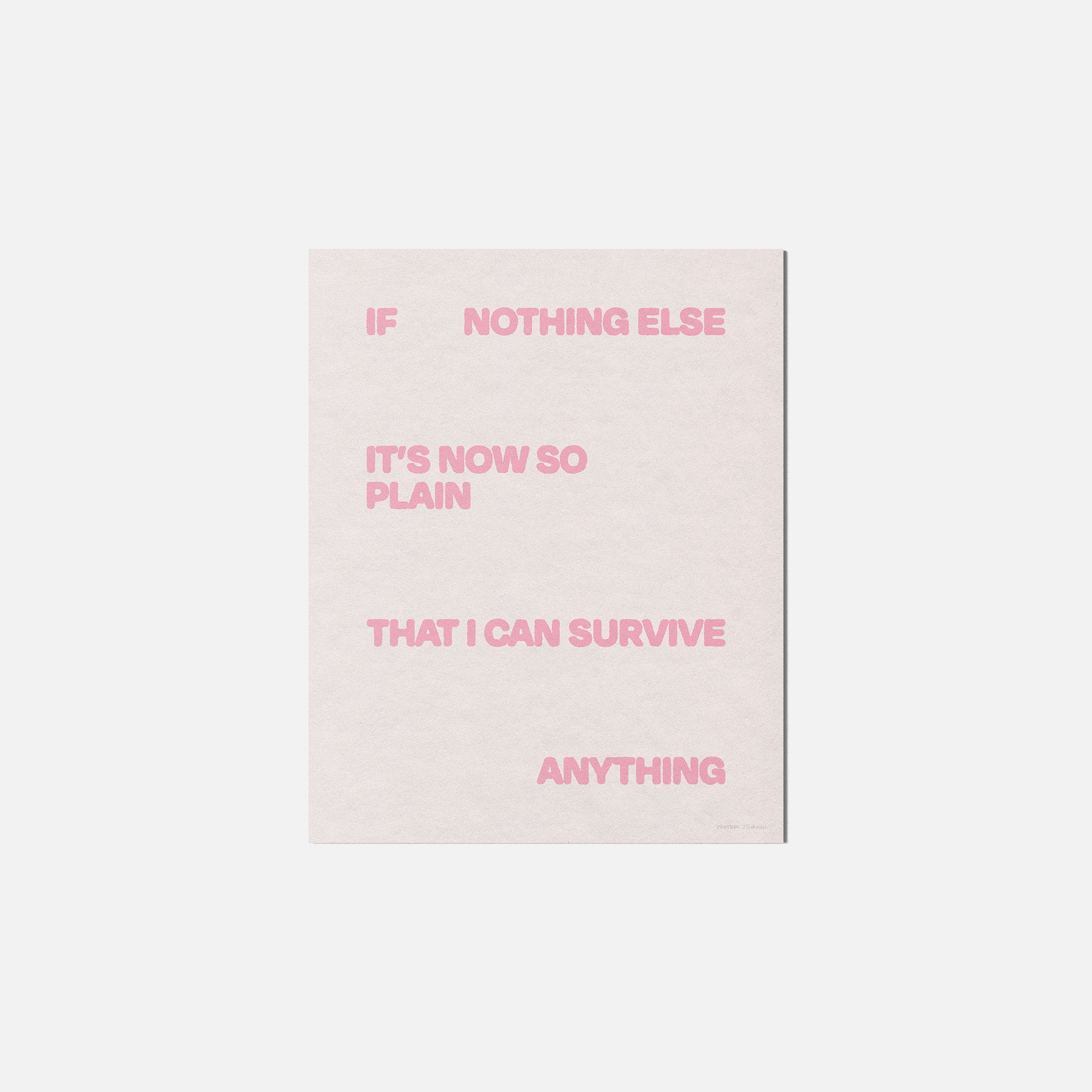 SURVIVE PRINT