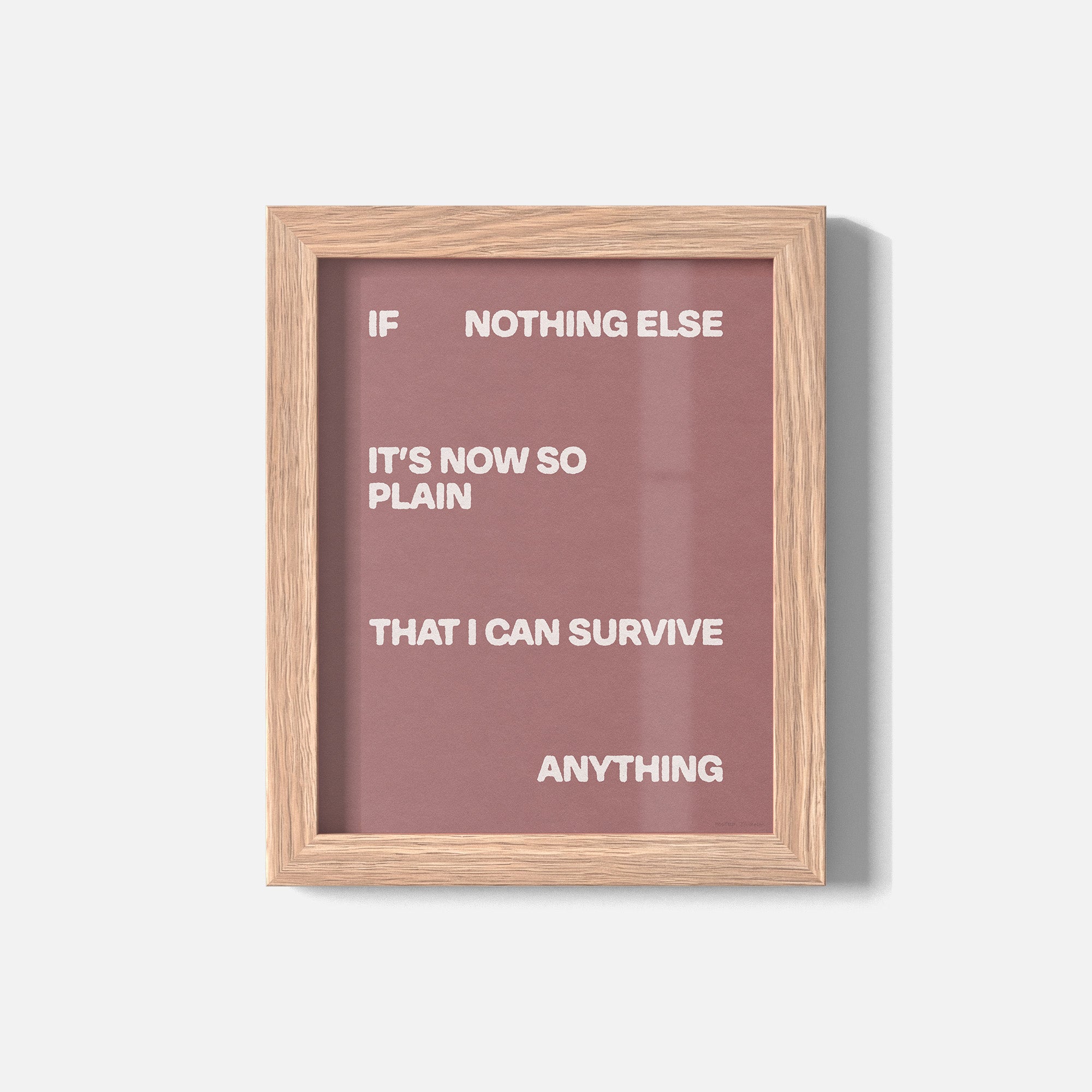 SURVIVE PRINT