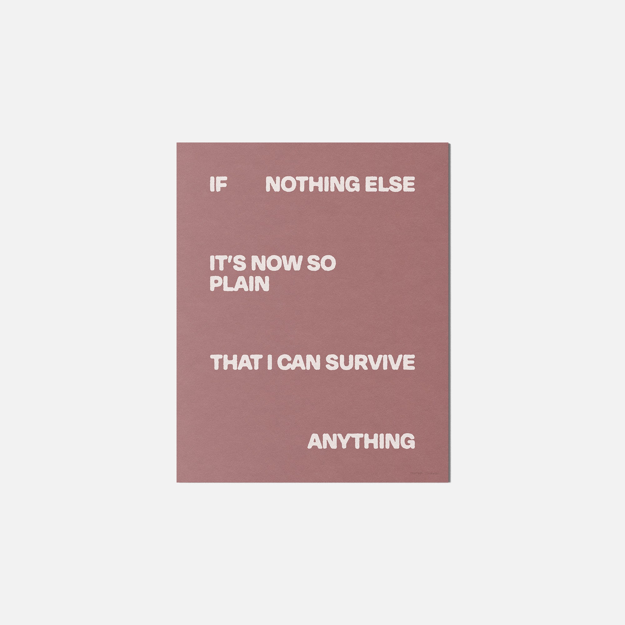 SURVIVE PRINT
