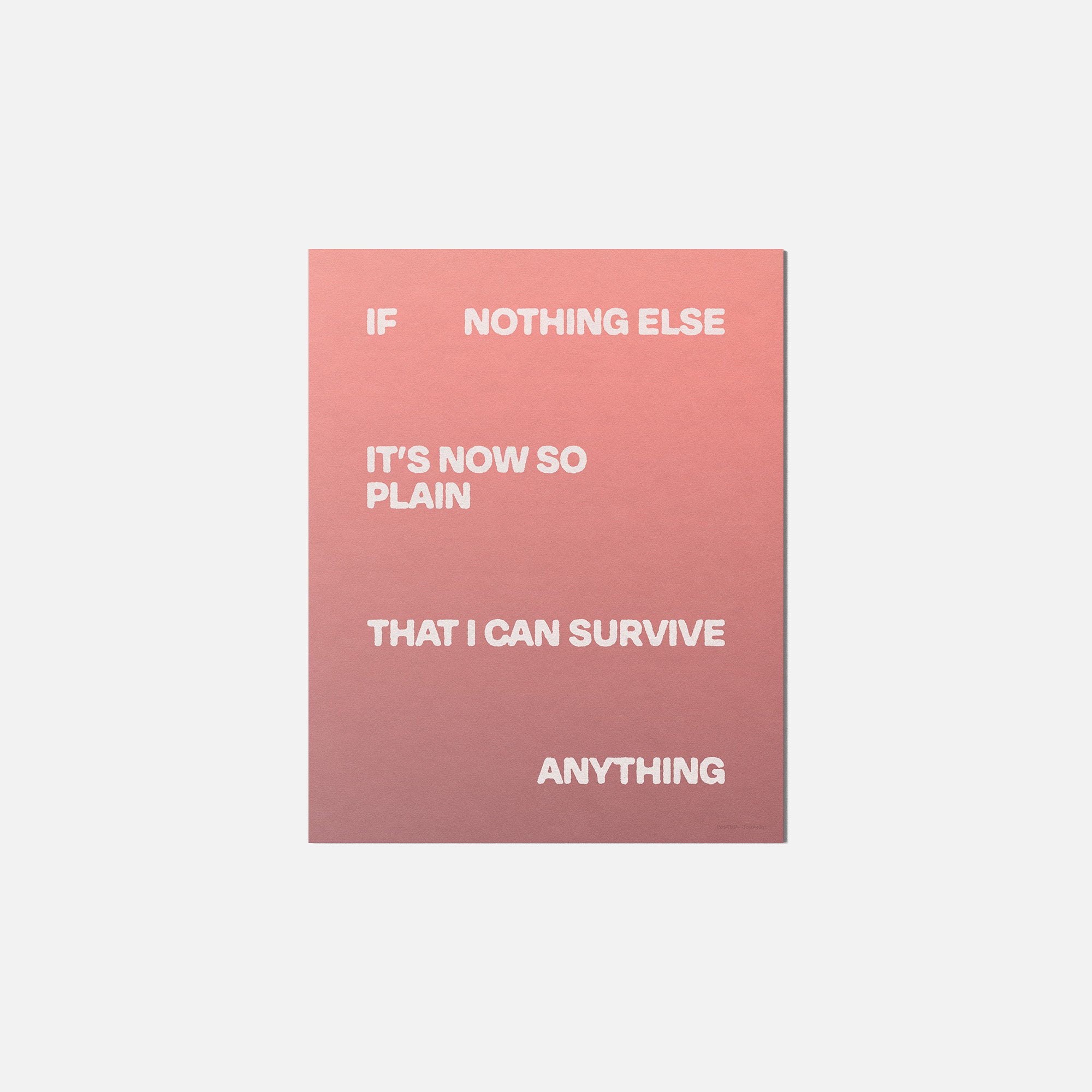 SURVIVE PRINT