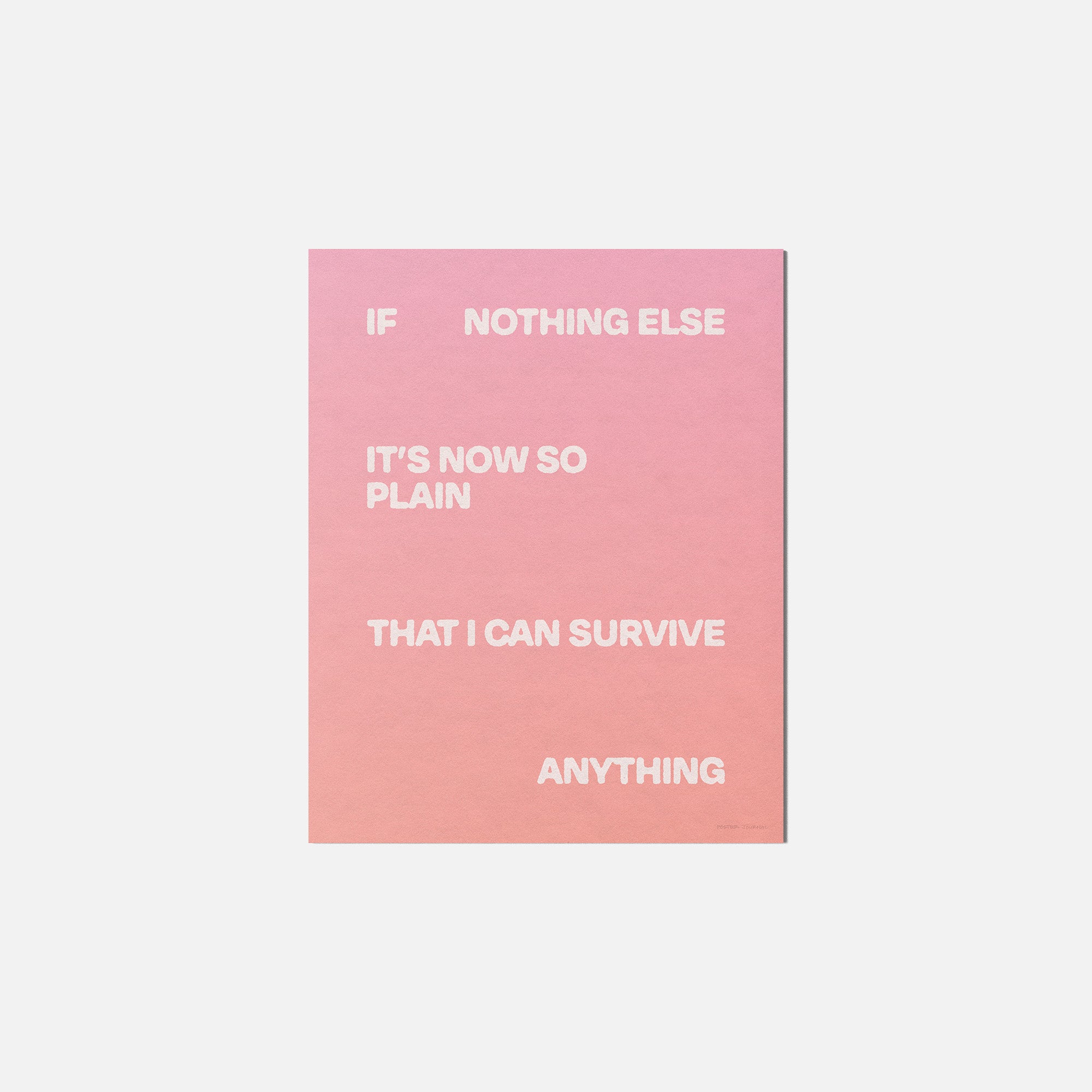 SURVIVE PRINT