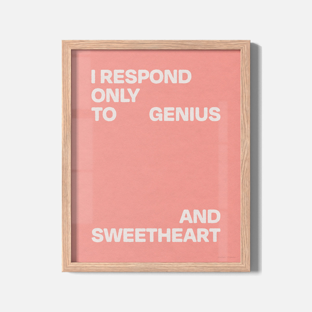 SWEETHEART PRINT