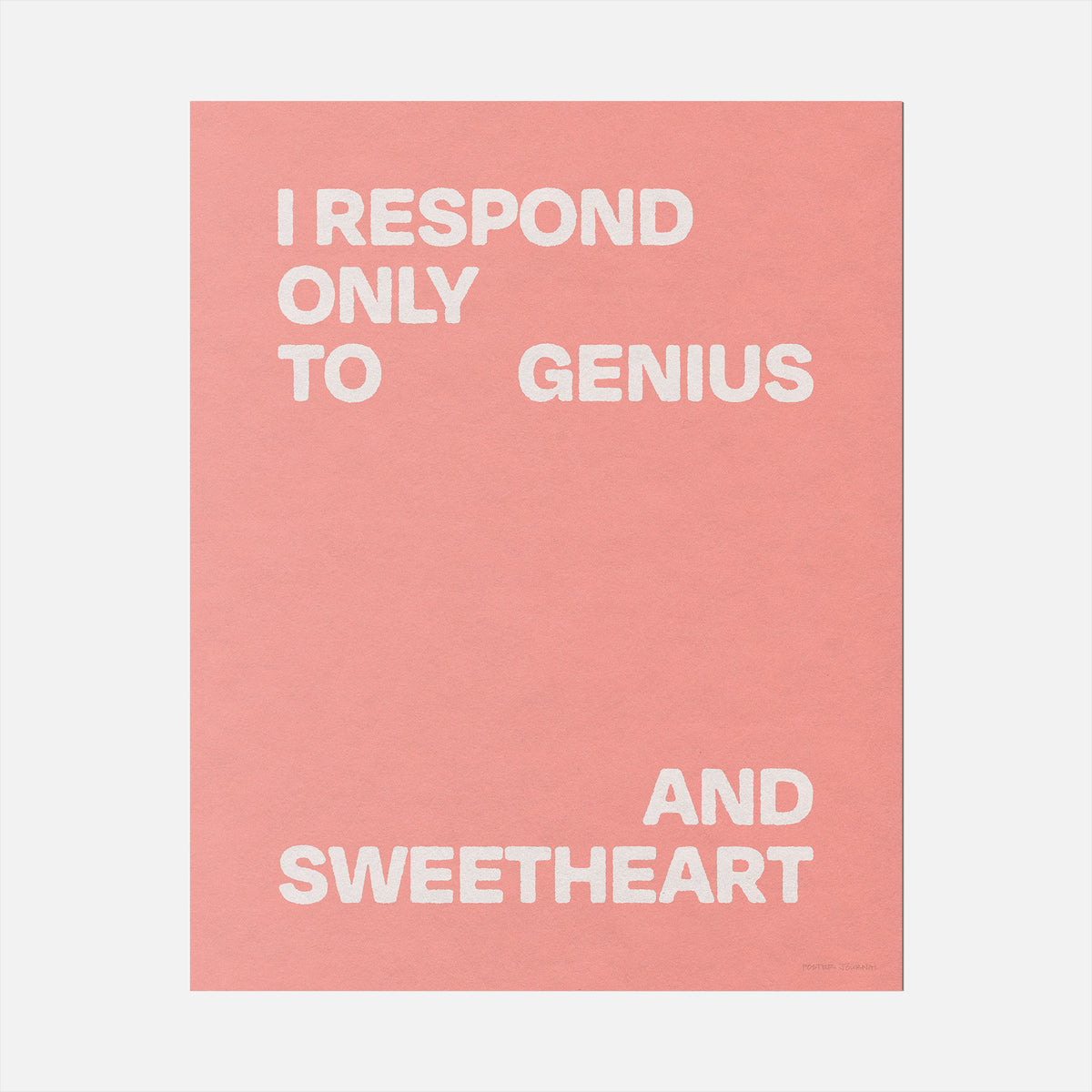 SWEETHEART PRINT