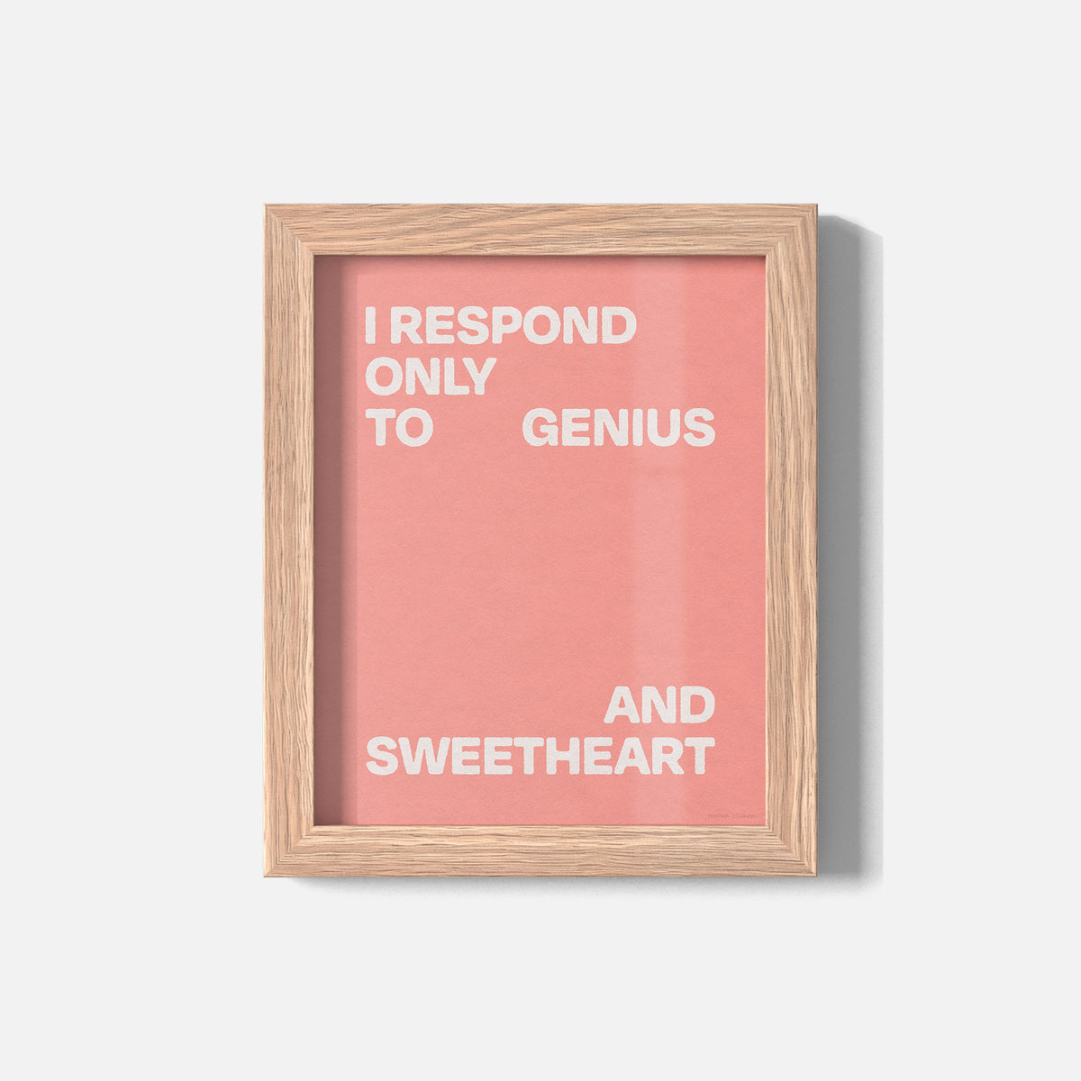 SWEETHEART PRINT