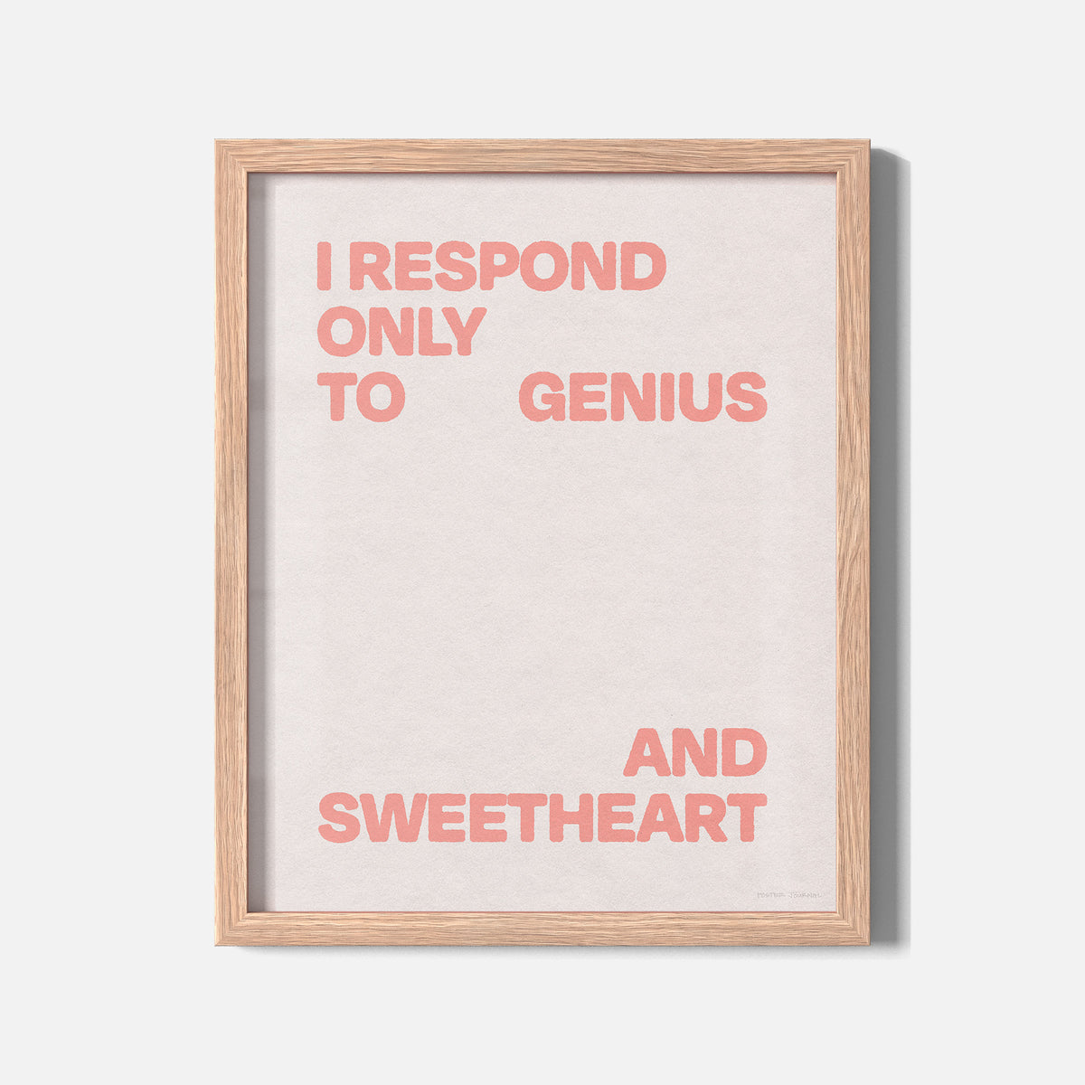 SWEETHEART PRINT