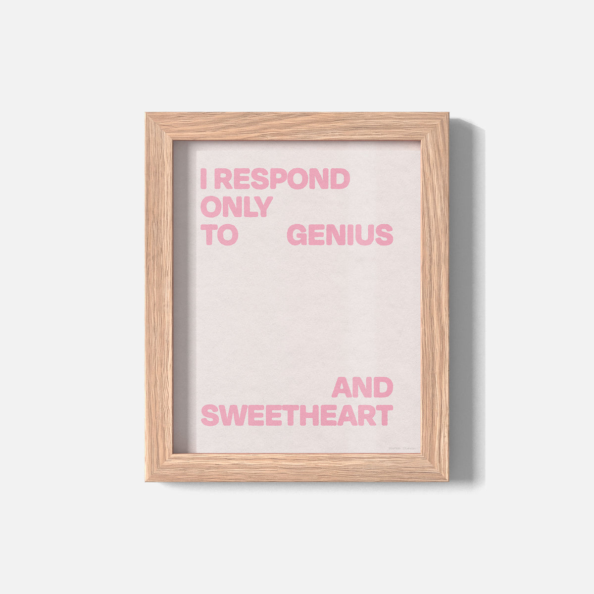 SWEETHEART PRINT