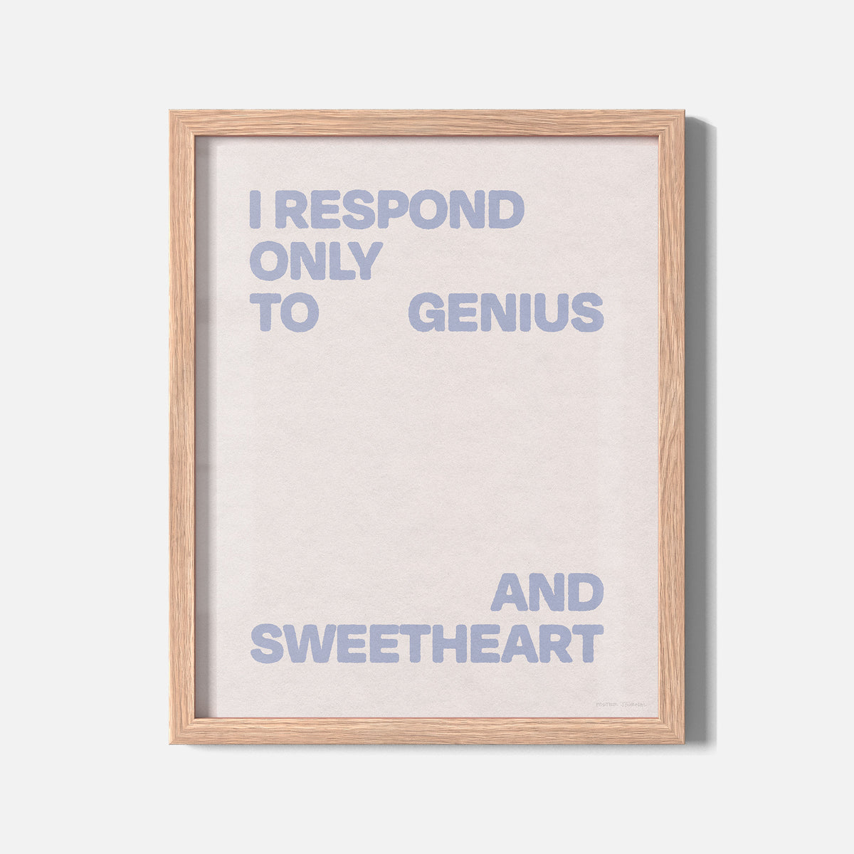SWEETHEART PRINT