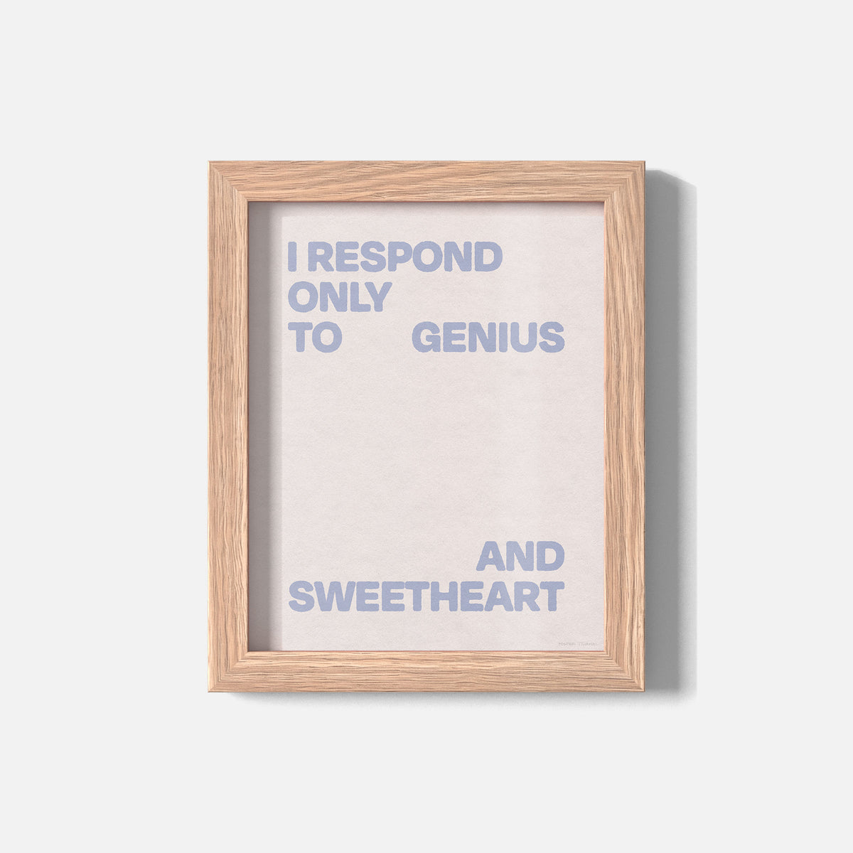 SWEETHEART PRINT