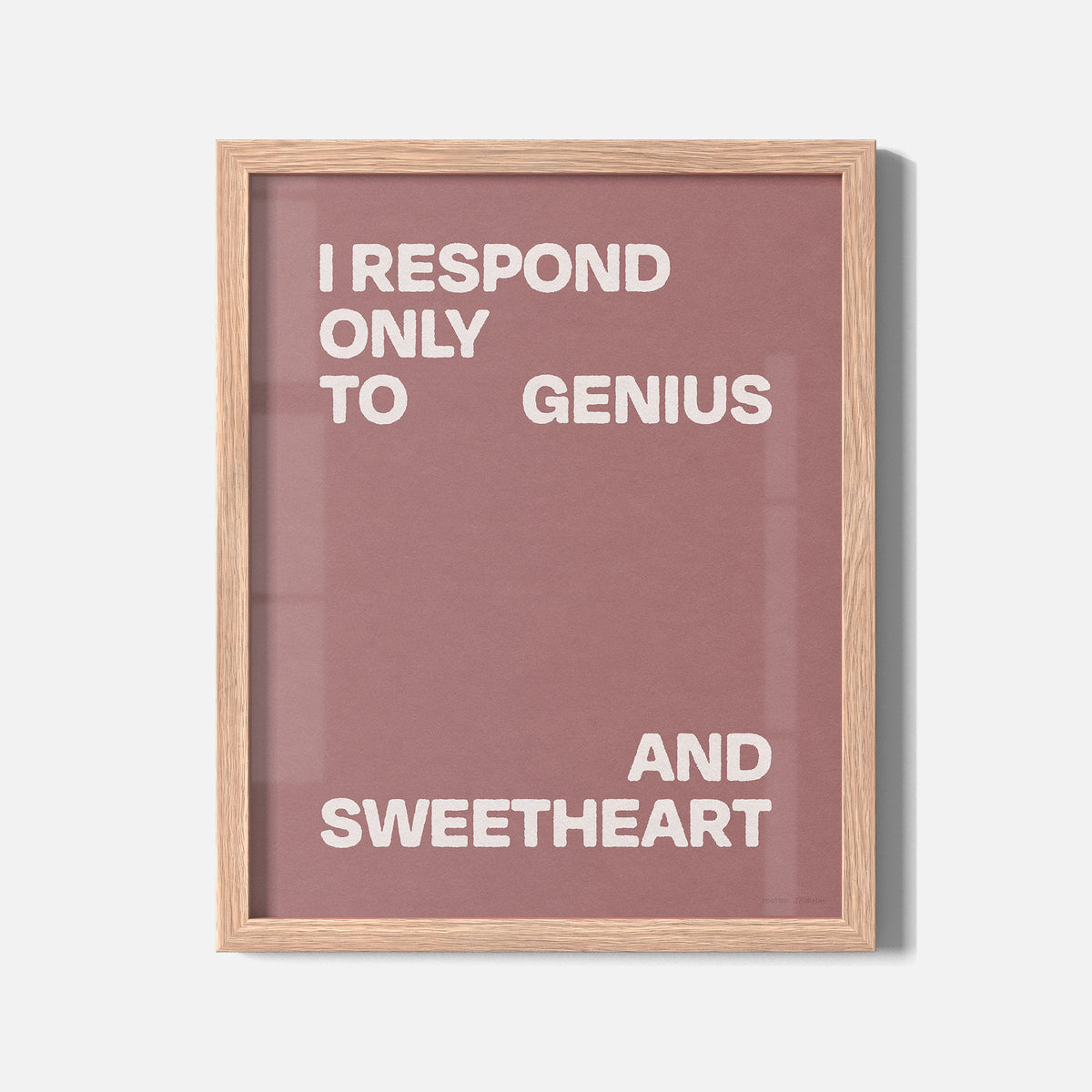 SWEETHEART PRINT