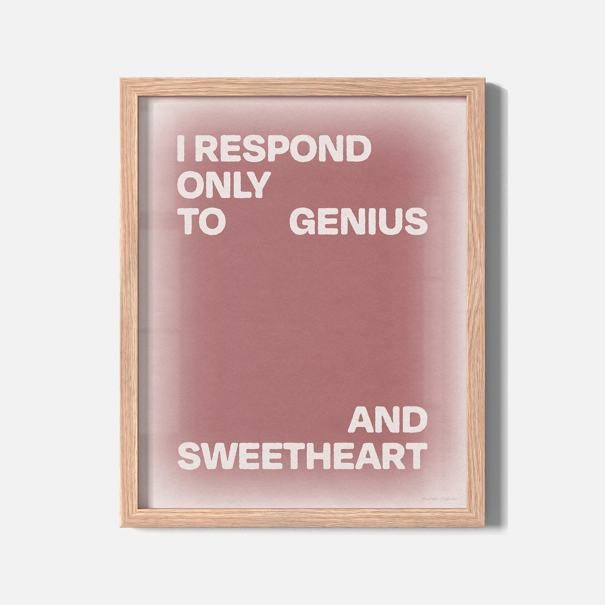 SWEETHEART PRINT
